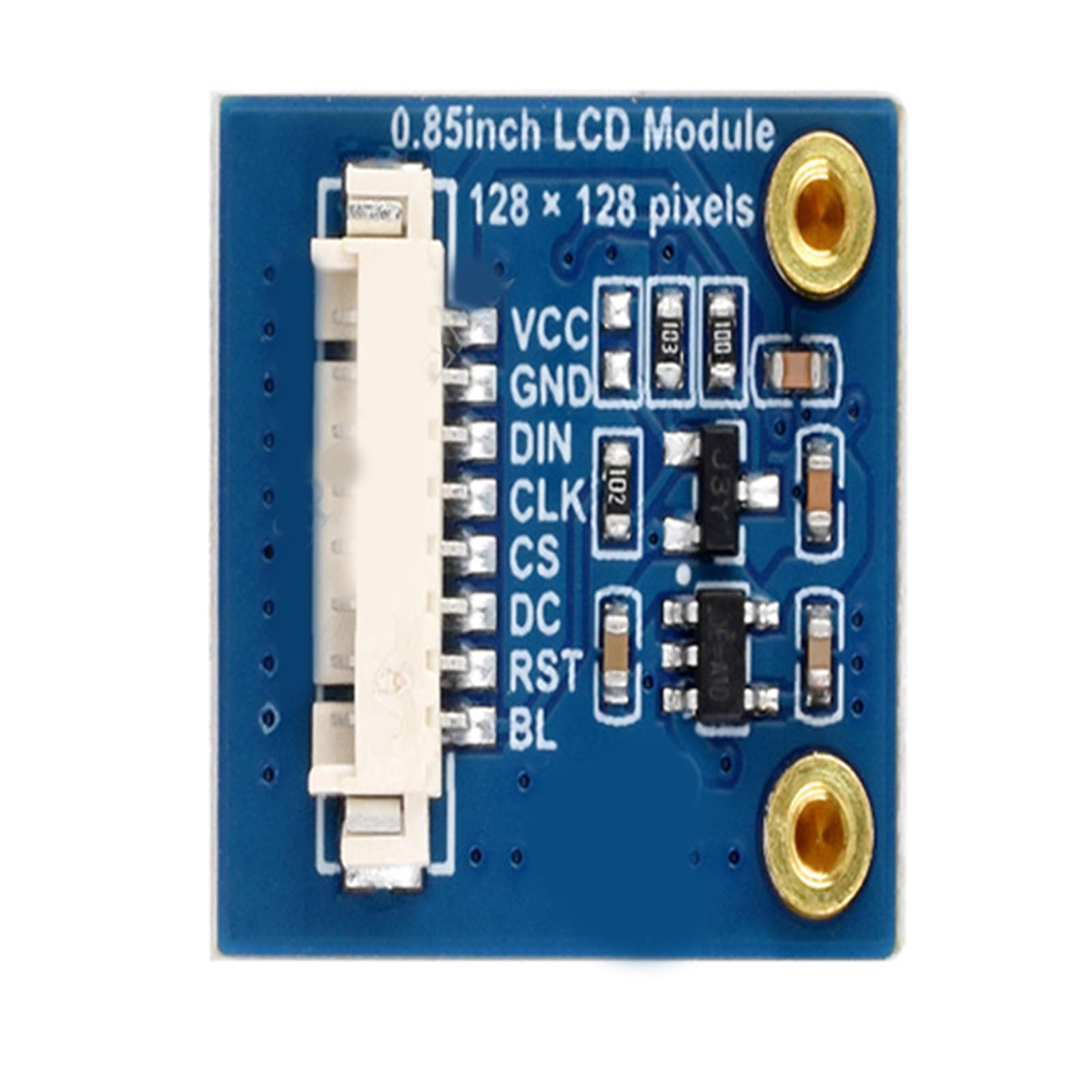 HDKEAN 0.85 Inch Color LCD Display Module - 128x128 Resolution with Development Board for Arduino/Raspberry Pi - Perfect for DIY Electronics, IoT Projects & Embedded Systems