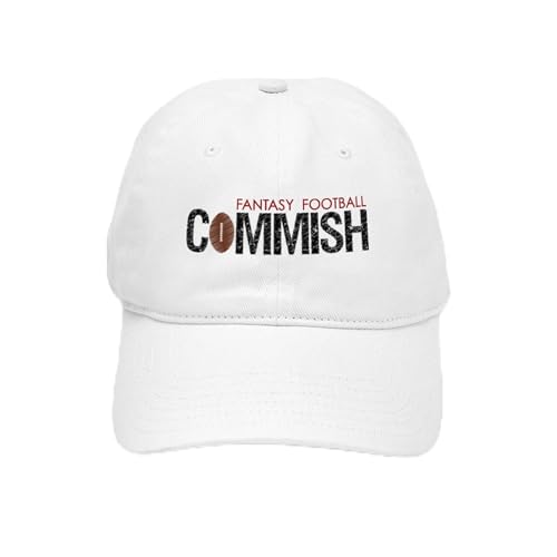 White - Fantasy Football Commish Cap