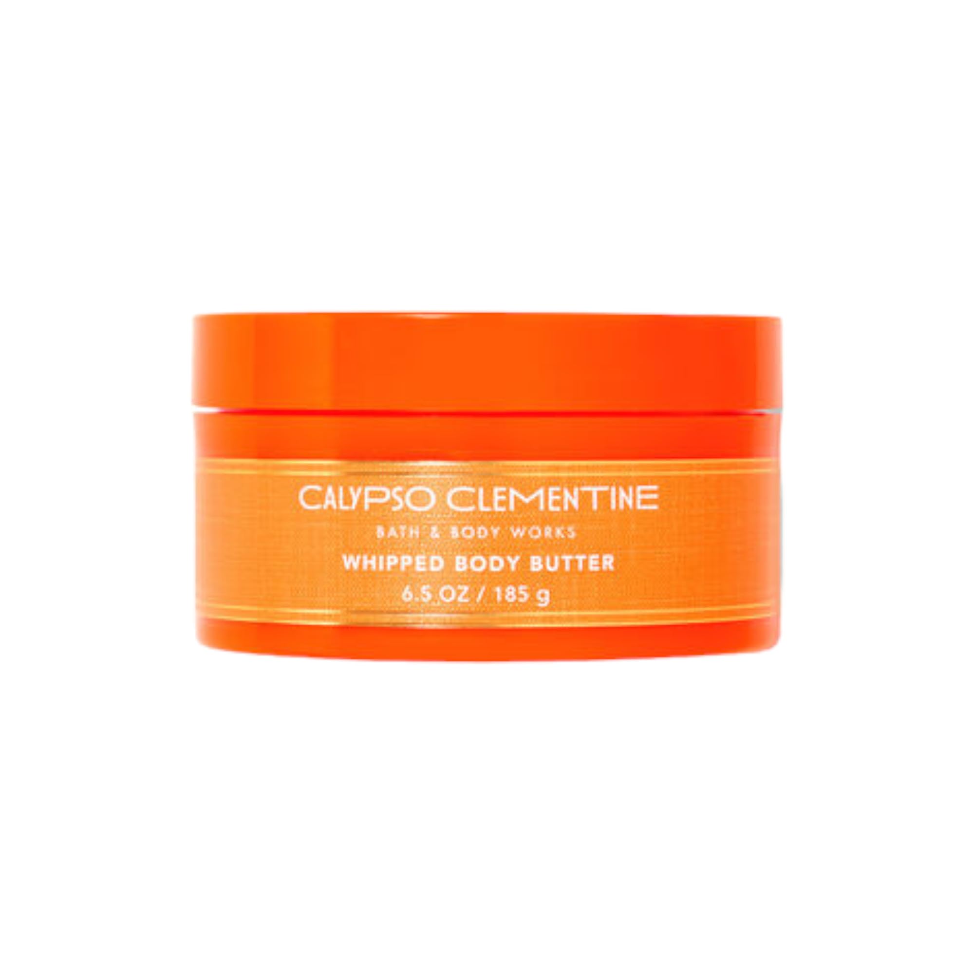 Bath & Body Works Calypso Clementine Whipped Body Butter - 6.5 oz / 185 g - Ultra Moisturizing & Nourishing - Perfect for Dry Skin Care & Daily Hydration - Ideal for Gift Sets & Self-Care Routine