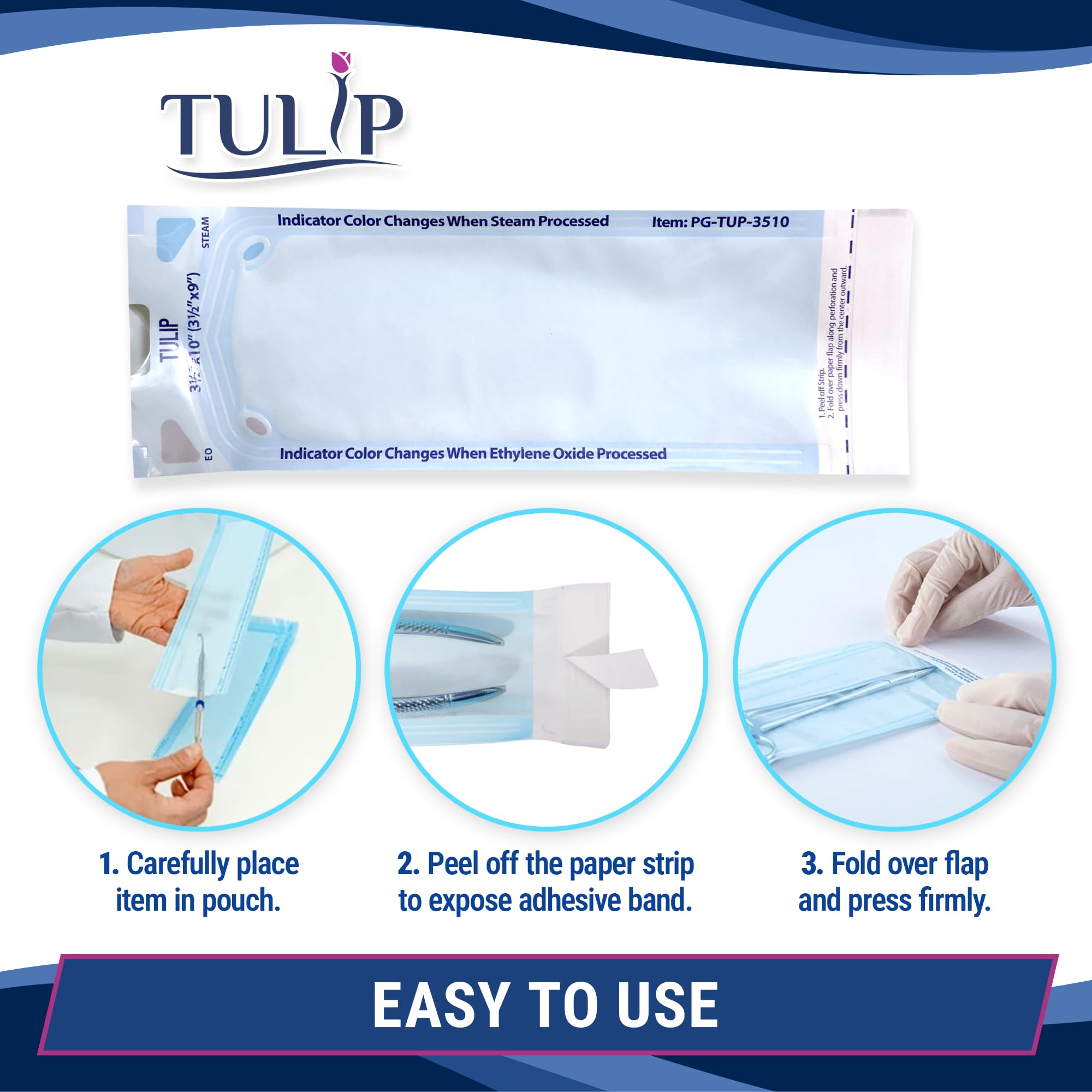 Self Sealing Sterilization Pouch 3.5
