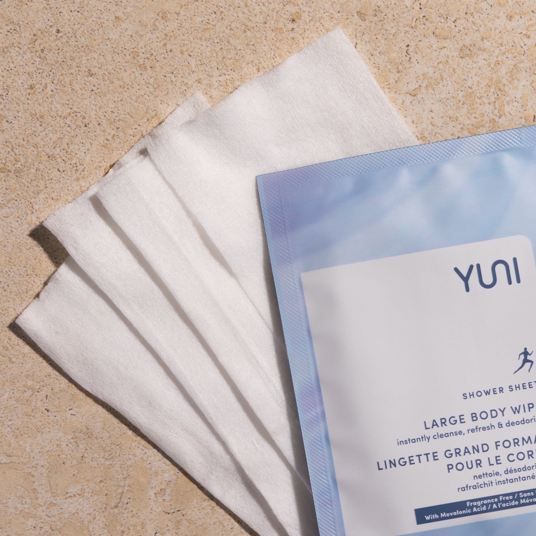 Unscented Shower Sheets - Portable & Disposable Body Wipes for Travel, Camping, Gym & Outdoor Activities
