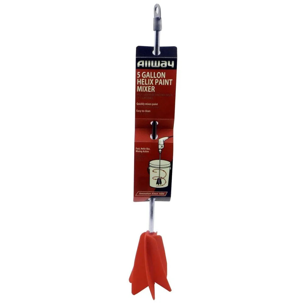 5 Gallon Helix Mixer - High-Quality Industrial Mixing Tool for Paint, Resin & Chemicals | Perfect for DIY Projects & Professional Use