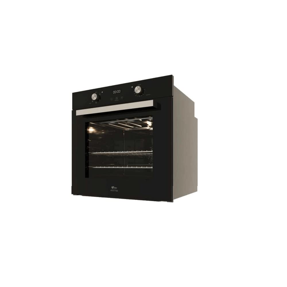 FISCHER Built-in Electric Oven Infinity Touch 82L Air Fryer Black 220V - 28607-65779 | Perfect for Modern Kitchens, Baking, Roasting & Healthy Air Frying