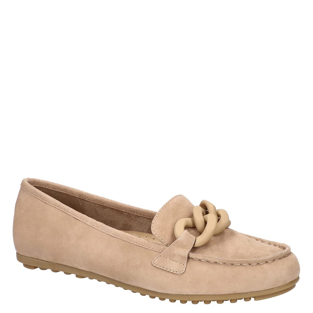 Bella Vita Women's Cullen Leather Moccasin Loafers - Comfortable Slip-On Shoes for Casual Wear, Office & Travel