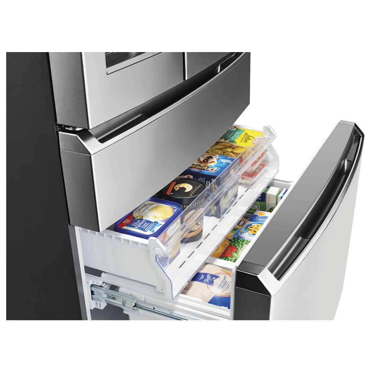 Westinghouse 609L French Door Refrigerator in Stainless Steel - WHE6170SB | Energy Efficient, Spacious Design for Modern Kitchens & Large Families