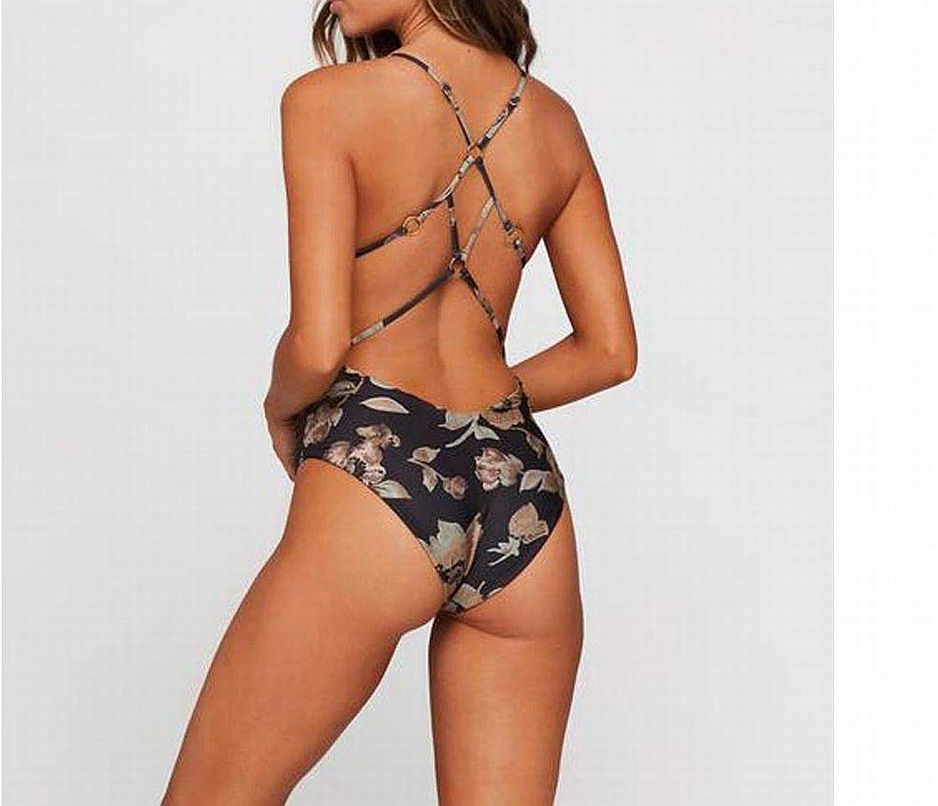 LSpace Blair One-Piece Swimsuit - Newport Nights 12 - Women's Sexy High Cut Bathing Suit for Beach, Pool & Vacation