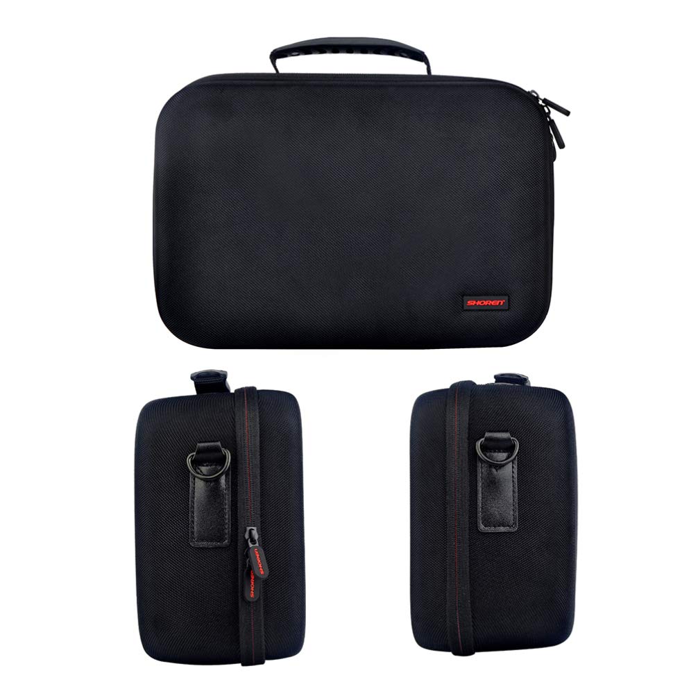 Hemobllo VR Headset Case - Shockproof Travel Bag for Oculus Quest 2 & Glasses Storage