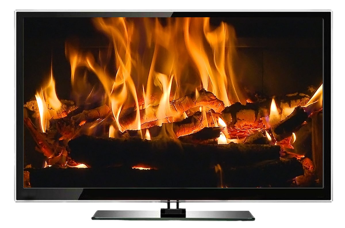 Fire Dvd - Fireplace XL - Extra Long Open Hearth Fires with Crackling Wood Sounds for Relaxation, Meditation, and Cozy Winter Nights
