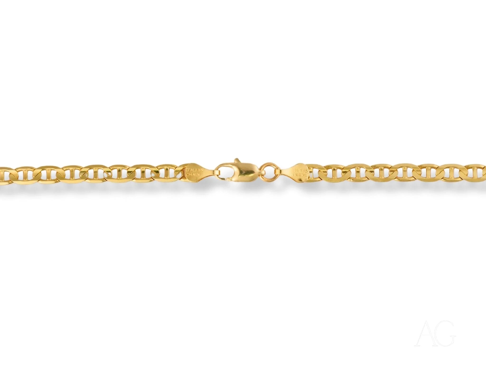 18K Gold Anchor Chain Necklace for Men & Women – Timeless Strength & Durability – Perfect for Everyday Wear, Gifts, and Special Occasions