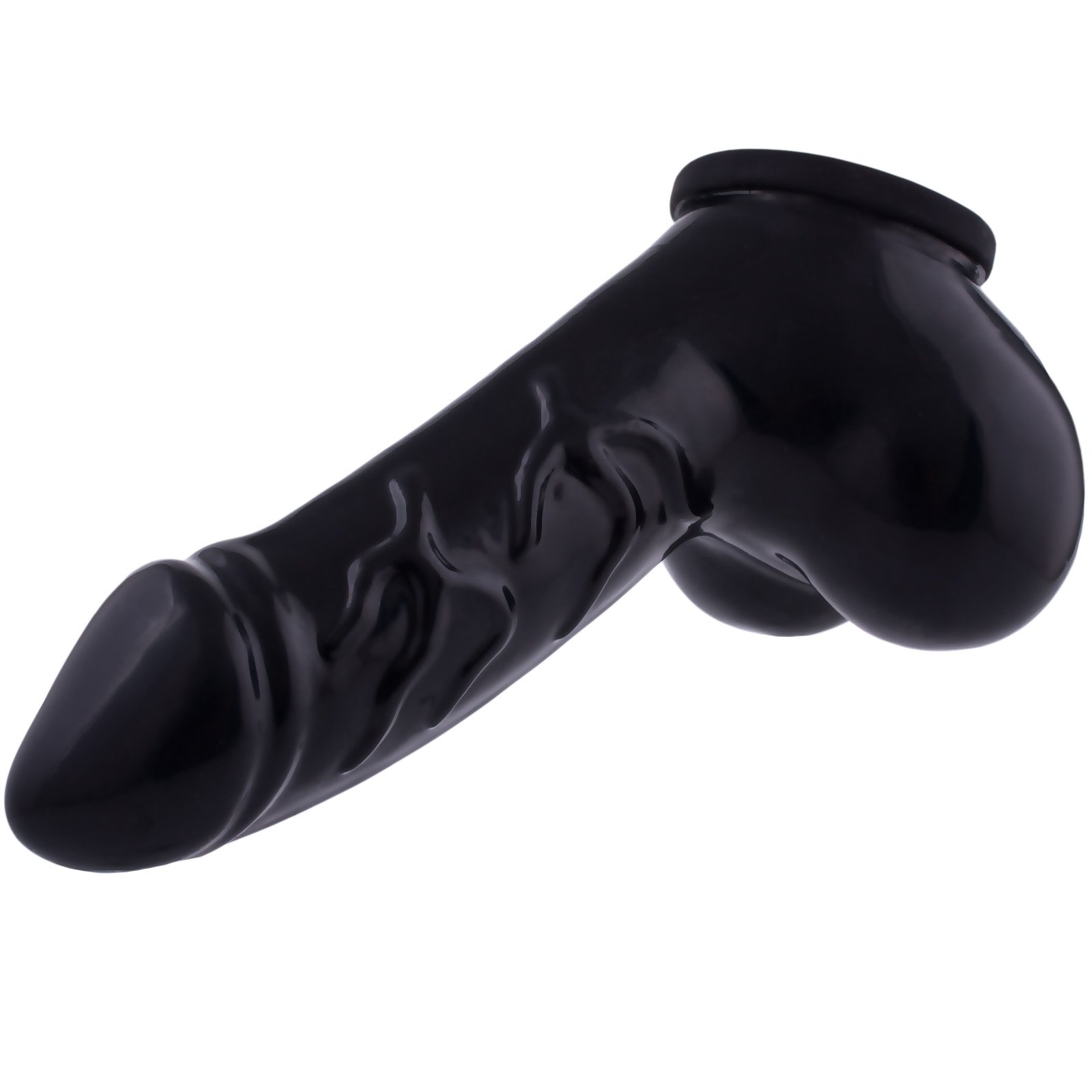 Premium Latex Penis Sheath - Permanent Condom Extender & Male Chastity Device | Long Cock Sleeve for BDSM & Fetish Play | Made in Berlin 