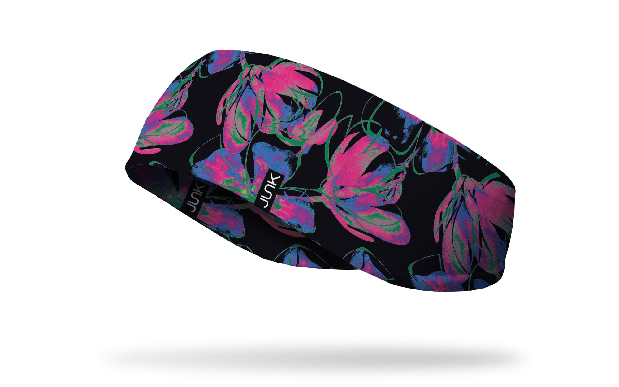 Neon Blooms Ear Warmer Headband - Stylish Winter Accessory for Women & Girls - Perfect for Running, Skiing, and Outdoor Activities