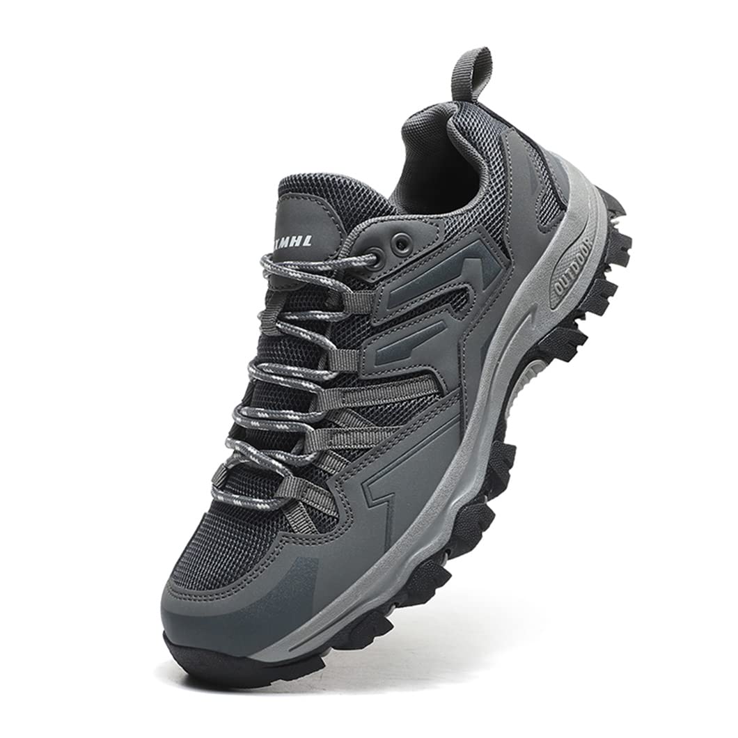 **Men's & Women's Breathable Mesh Hiking Shoes - Lightweight Athletic Trekking Shoes for Outdoor Adventures, Trail Running & Camping**