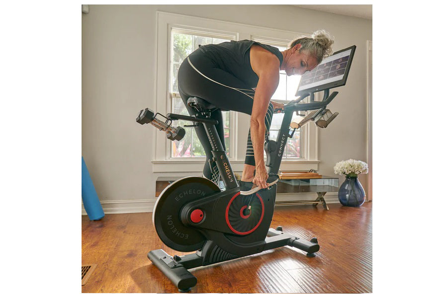 Echelon Smart Connect Bike EX-5s Indoor Cycling Exercise Bike with 22