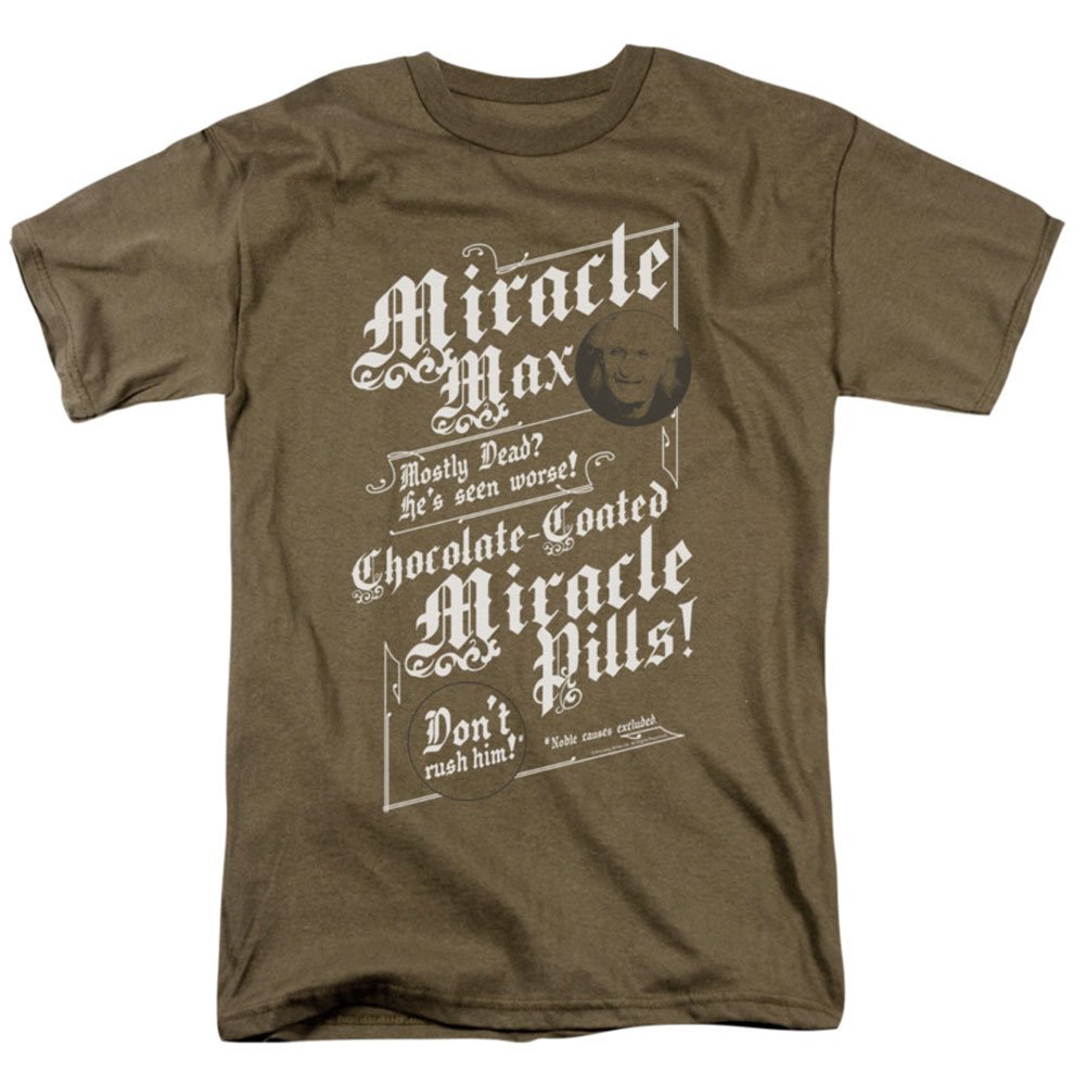 Trevco Princess Bride Shirt - Miracle Max Tee for Movie Fans