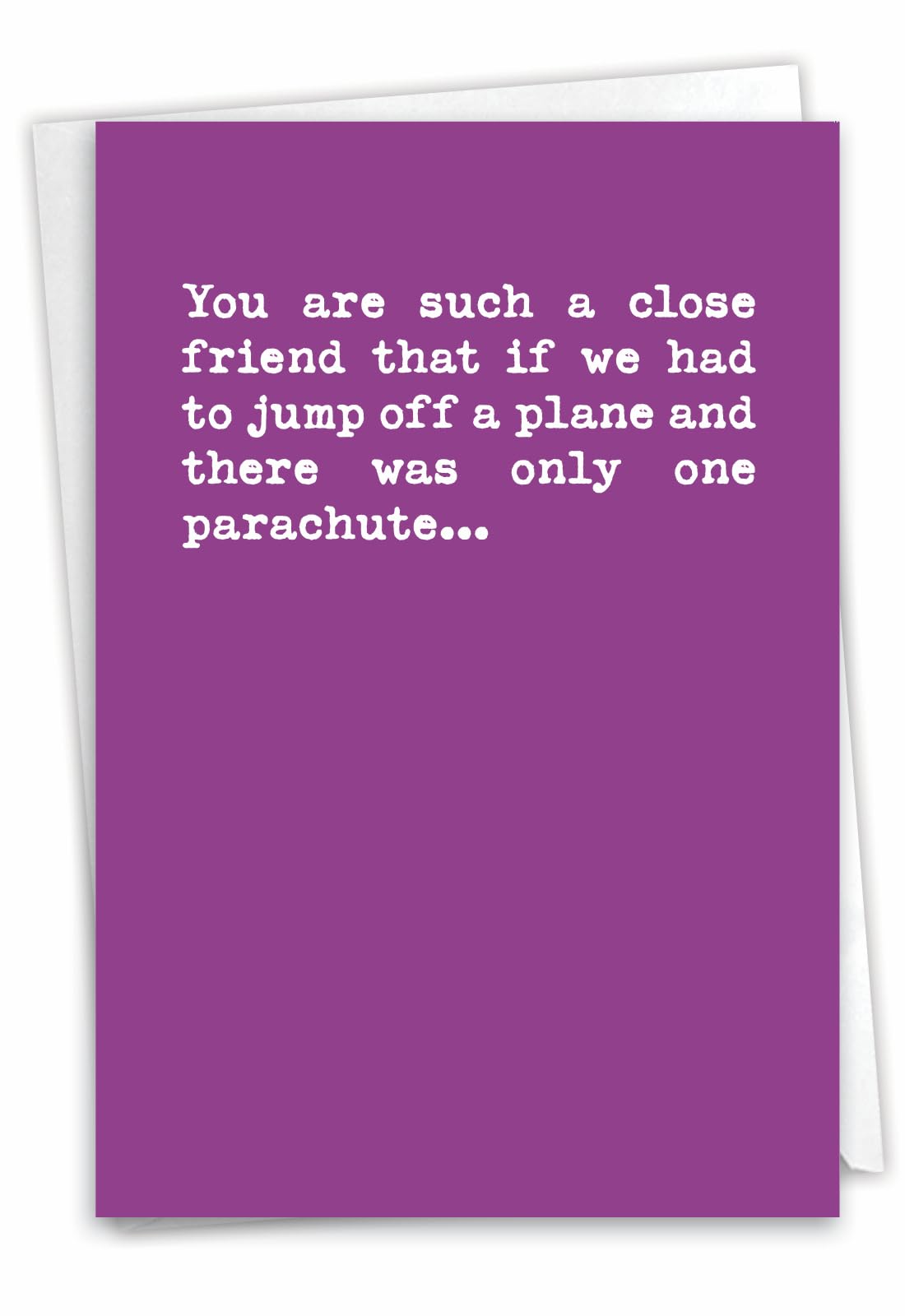 Funny Happy Birthday Card with Envelope - Colorful Humorous Greeting Card for Friends & Family - Perfect for Birthdays, Parties & Special Occasions