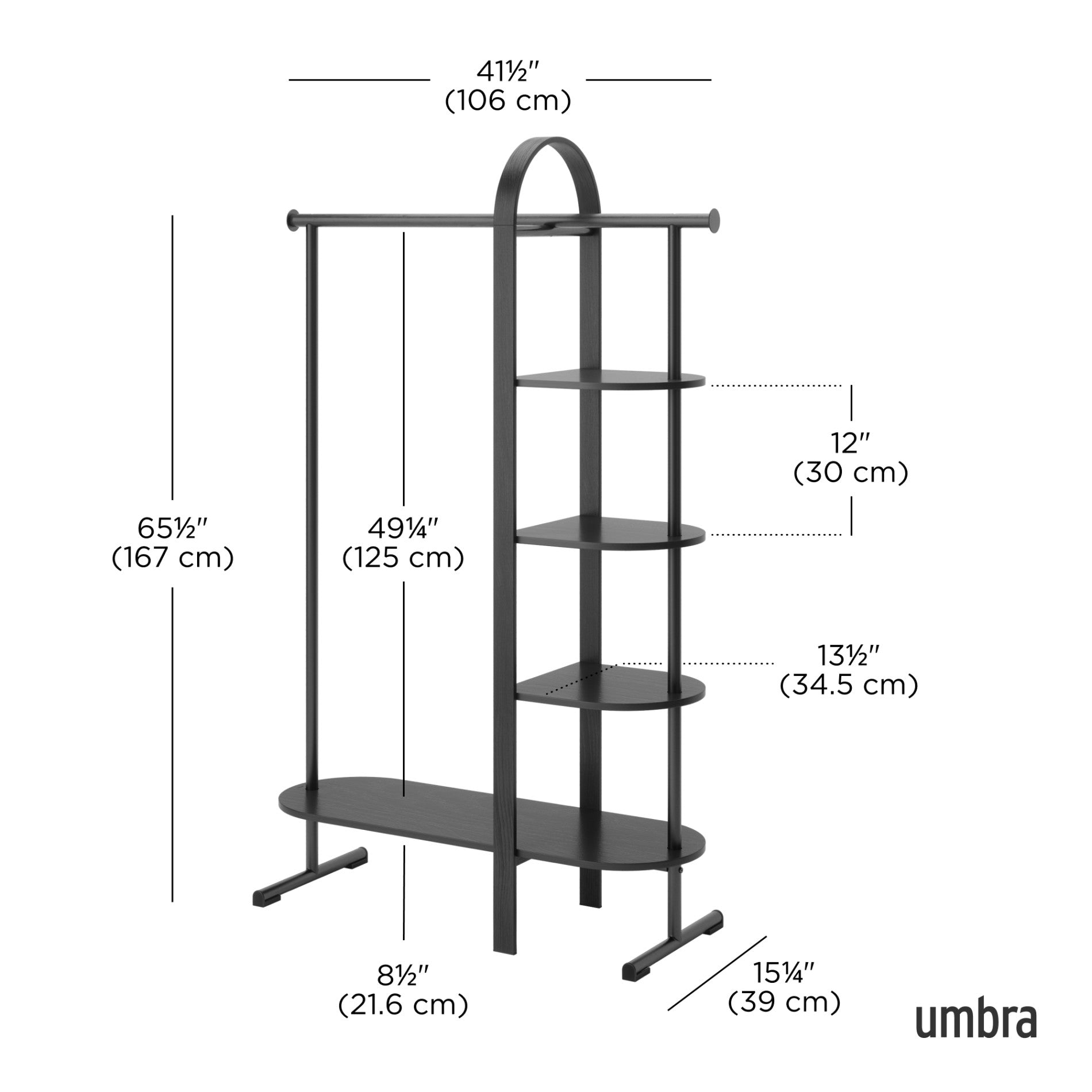 Bellwood Garment Rack - Heavy Duty Clothes Rack with Wheels, Adjustable Clothing Rack for Bedroom, Closet Organization, Laundry Room & Retail Store Display