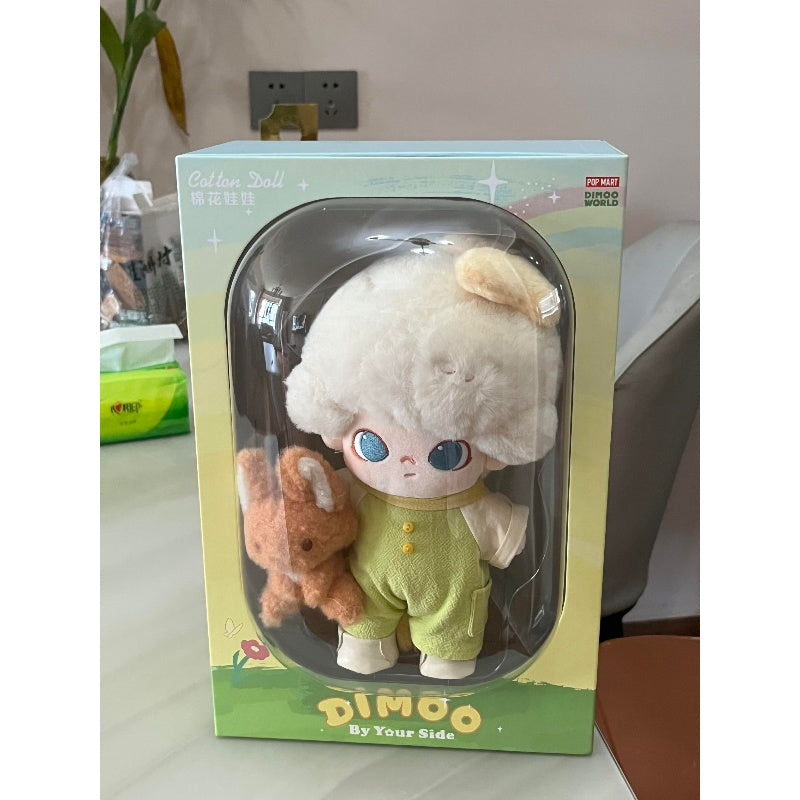 DIMOO By Your Side Plush Cotton Doll - Soft Cuddly Companion for Kids, Collectors & Home Decor | Perfect for Gifts, Bedroom Decor & Emotional Support