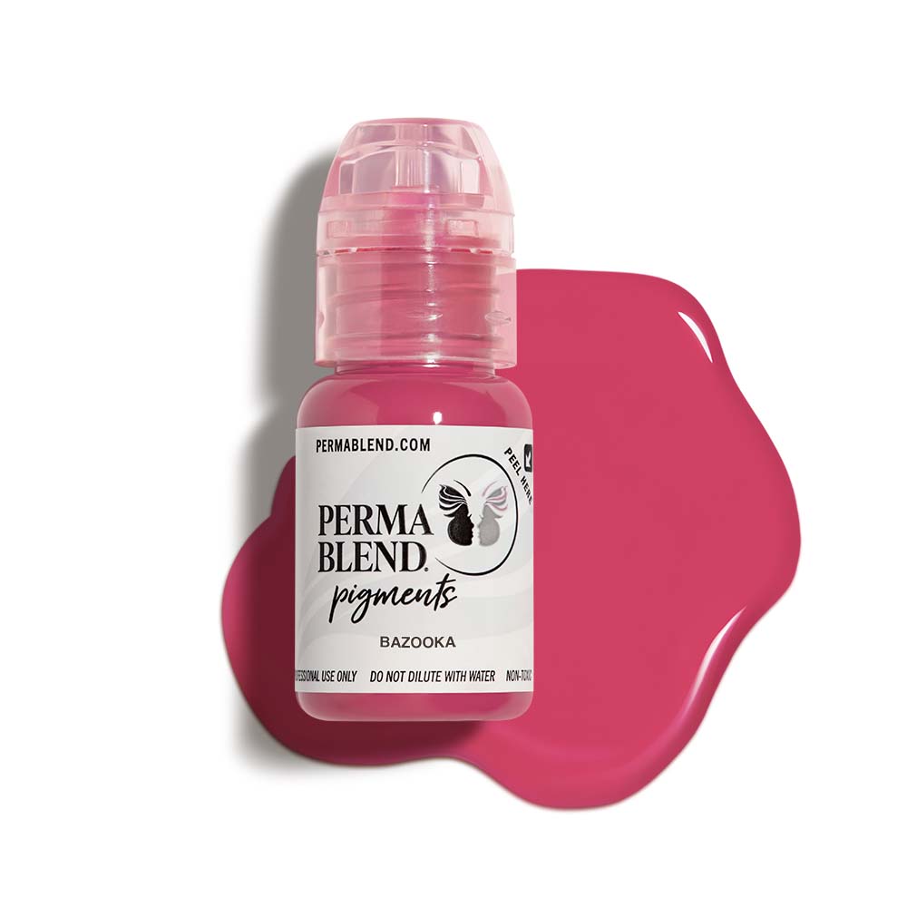 Perma Blend Bazooka Tattoo Pigment - Professional Tattoo Ink for Artists - Perfect for Realism, Black & Grey, and Cosmetic Tattoos