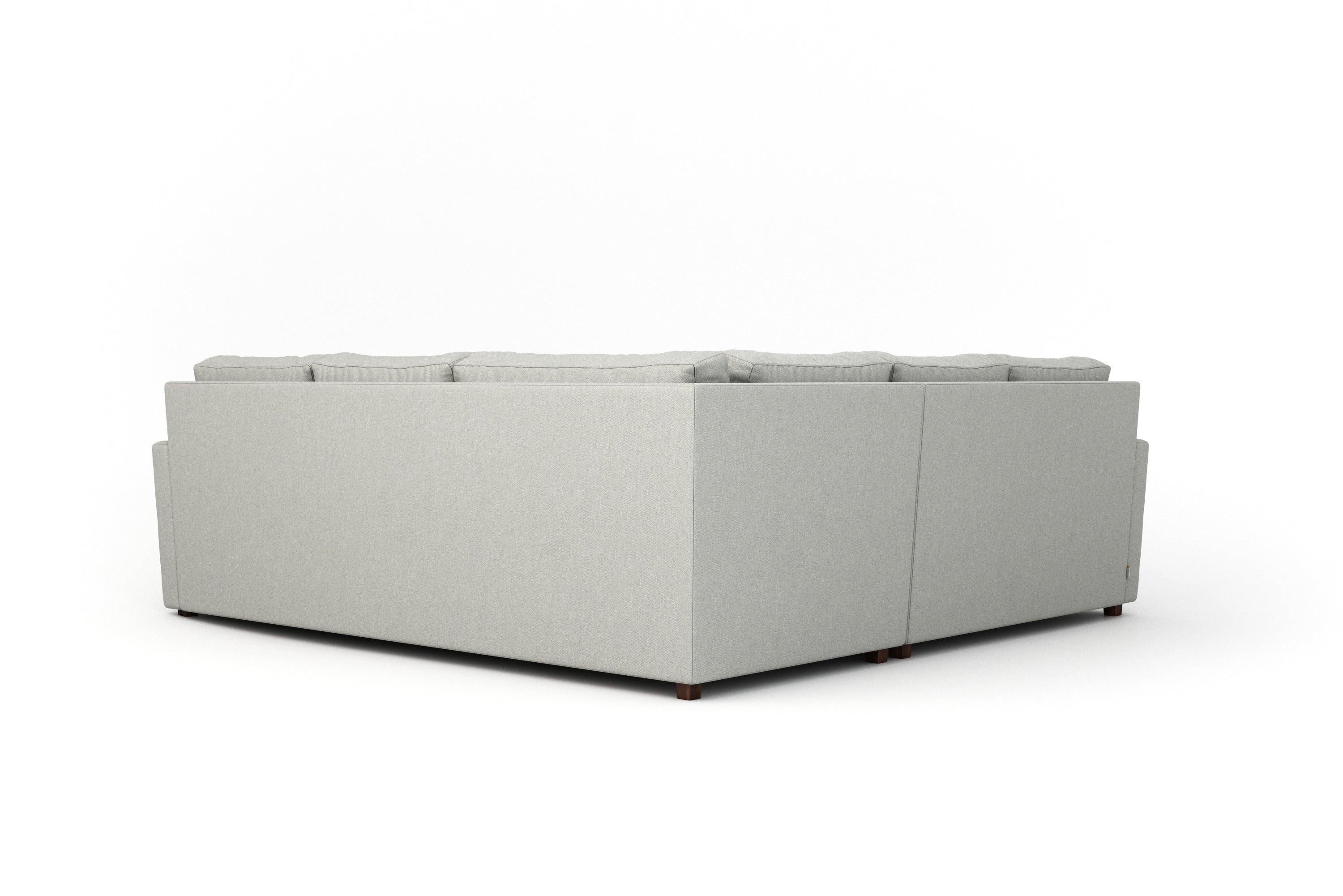 Comfortable Couch Potato Lite Sectional Sofa - Modern L-Shaped Living Room Furniture for Small Spaces | Perfect for Apartments, Lounging & Movie Nights