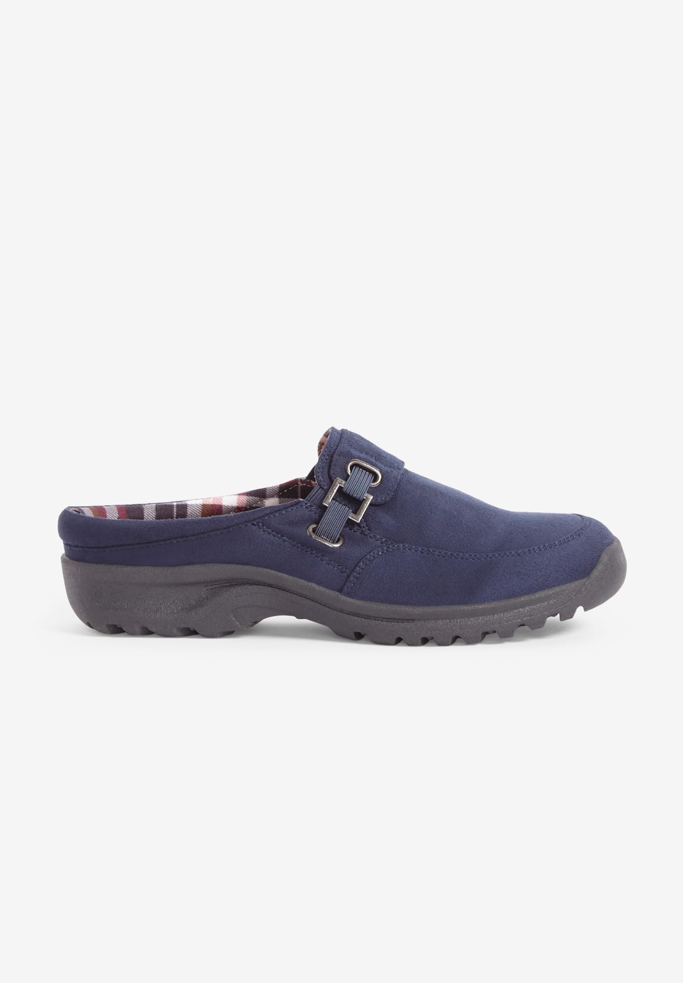 Comfortview Women's Wide Width Joy Mule Slippers - Soft House Shoes for Relaxing at Home, Lounging & Indoor Comfort