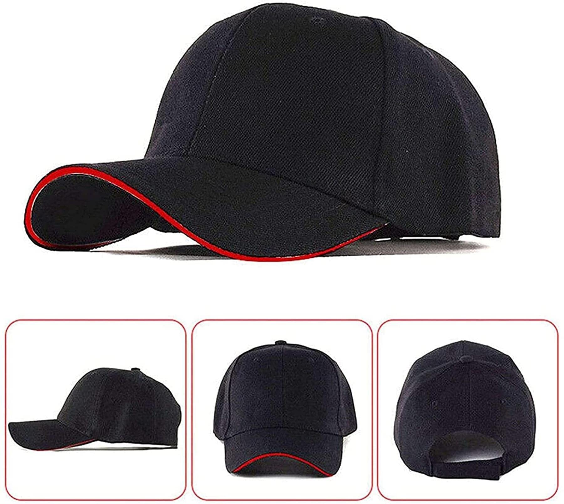 5G 4G EMF Radiation Protection Cap - Anti-RFID Shielding Hat for Cell Towers & WiFi - One Size Fits All (Black) - Perfect for Travel, Work & Daily Radiation Protection