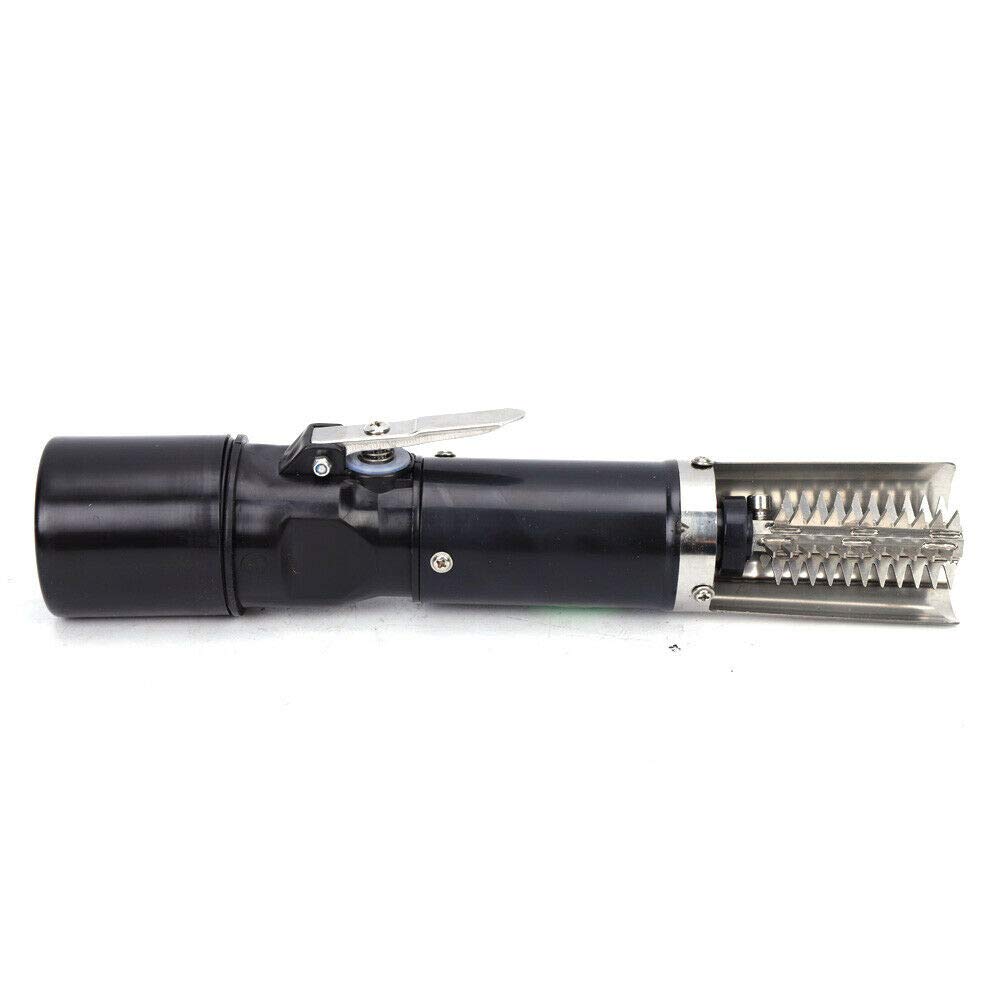 Portable Cordless Electric Fish Scaler - Rechargeable Fish Skin Remover with 6-Side Blade & Charging Cable | Kitchen Tool for Freshwater & Saltwater Fish Cleaning at Home or Camping