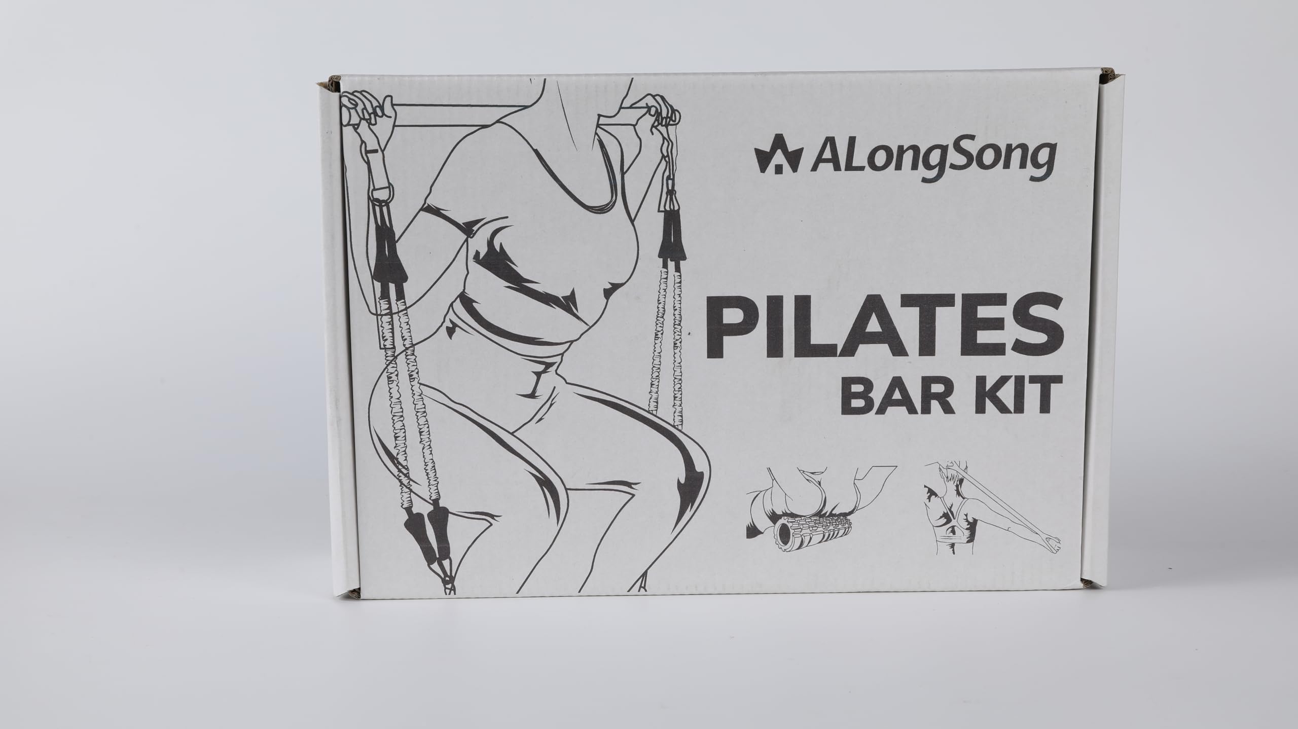 Premium Pilates Bar Kit with Resistance Bands - Natural Latex Fitness Equipment for Women & Men | Heavy-Duty Stainless Steel Yoga Stick for Home Gym, Full-Body Workouts | Perfect for Strength Training, Toning & Rehabilitation Exercises