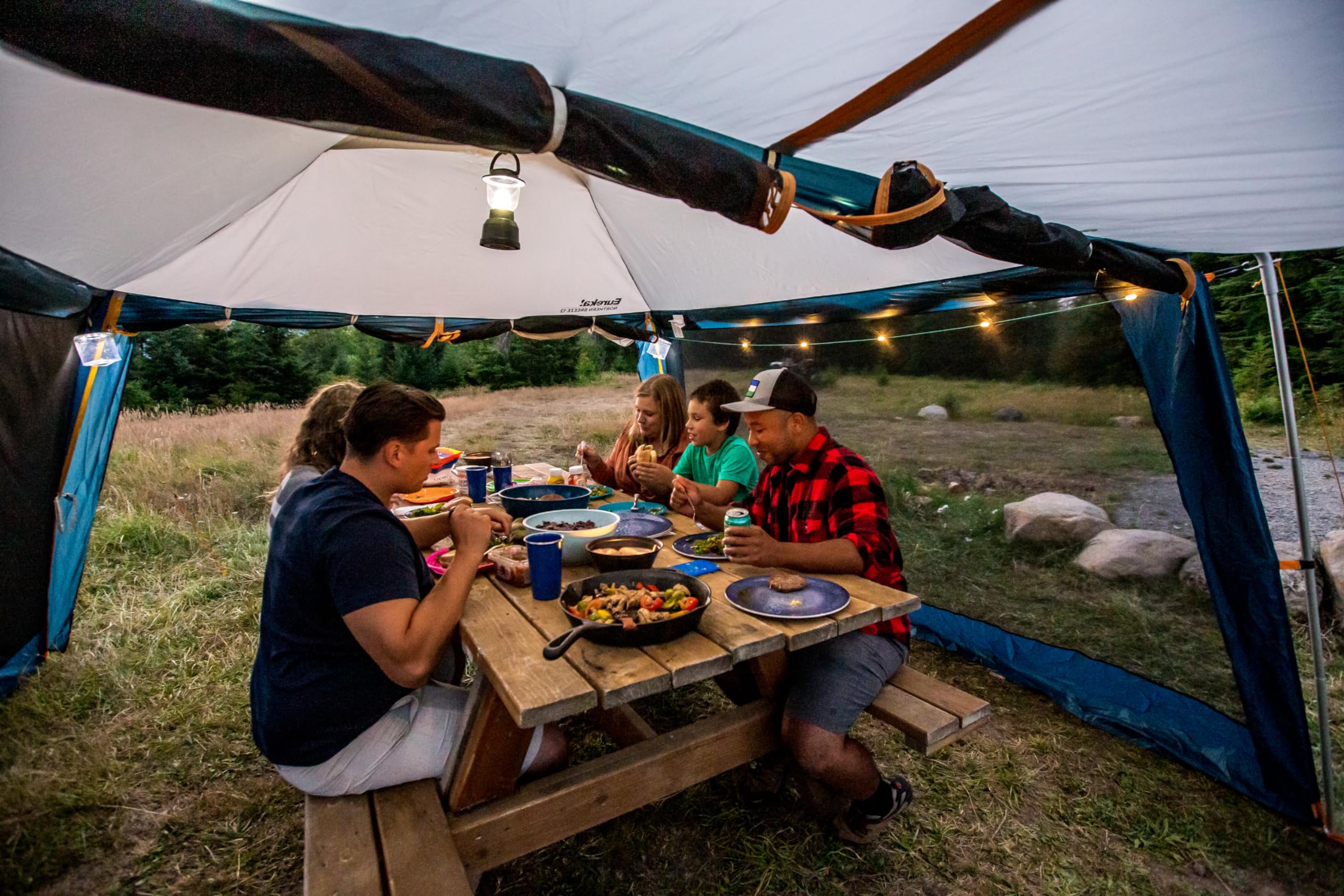 Eureka! Northern Breeze Camping Screen House & Shelter - 10' x 10' Lightweight Portable Tent for Outdoor Adventures, Picnics, and Backyard Relaxation