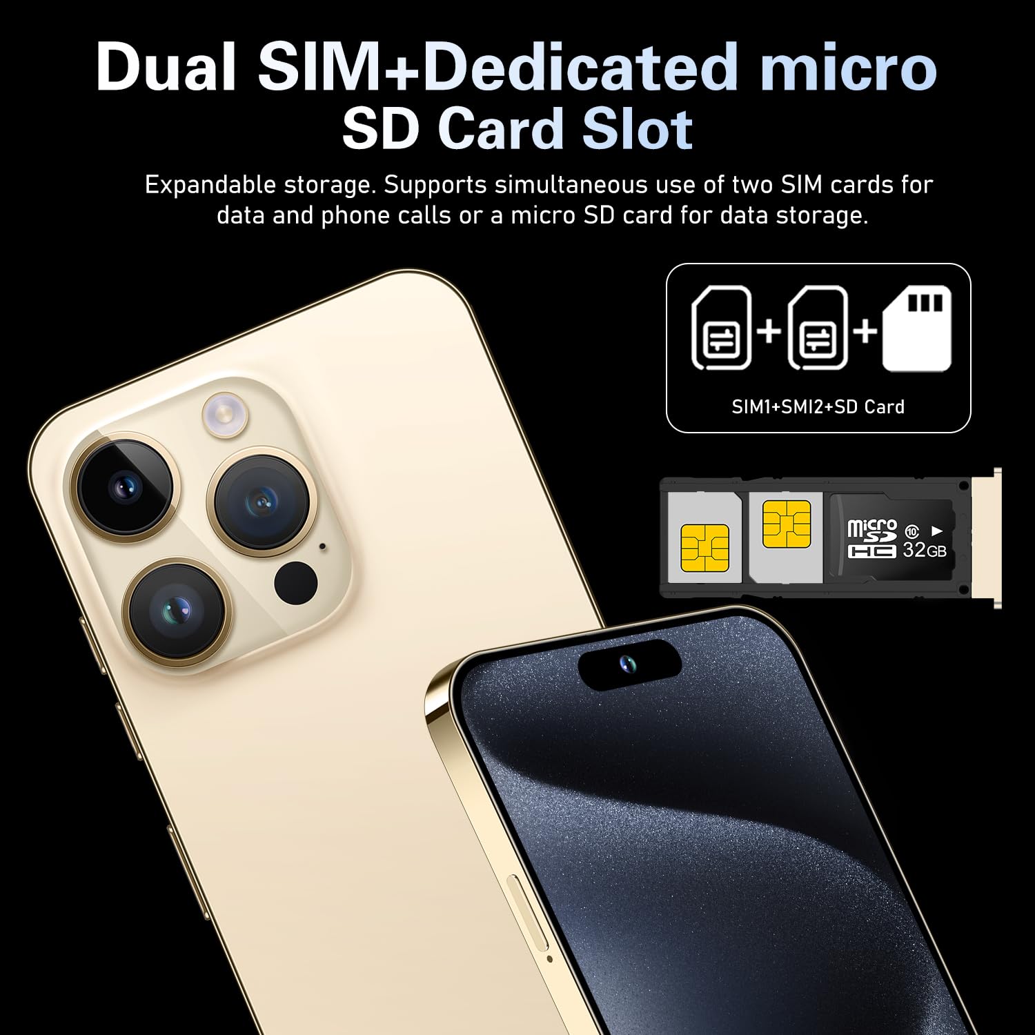 Unlocked I15 Pro MAX Smartphone 6.7