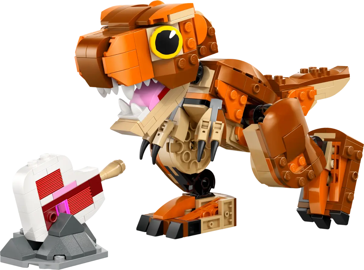 LEGO Jurassic World Little Eatie: T. rex Dinosaur Building Set – Creative Toy for Kids & Collectors – Perfect for Playtime, Gifts & Display Scenes
