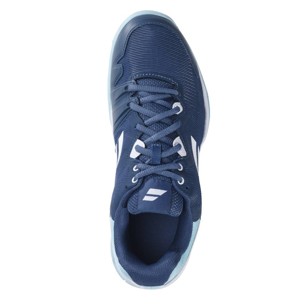 Babolat SFX 3 AC Women's Tennis Shoes - Lightweight & Supportive Court Shoes for Women in Blue | Perfect for Competitive Play & Training Sessions