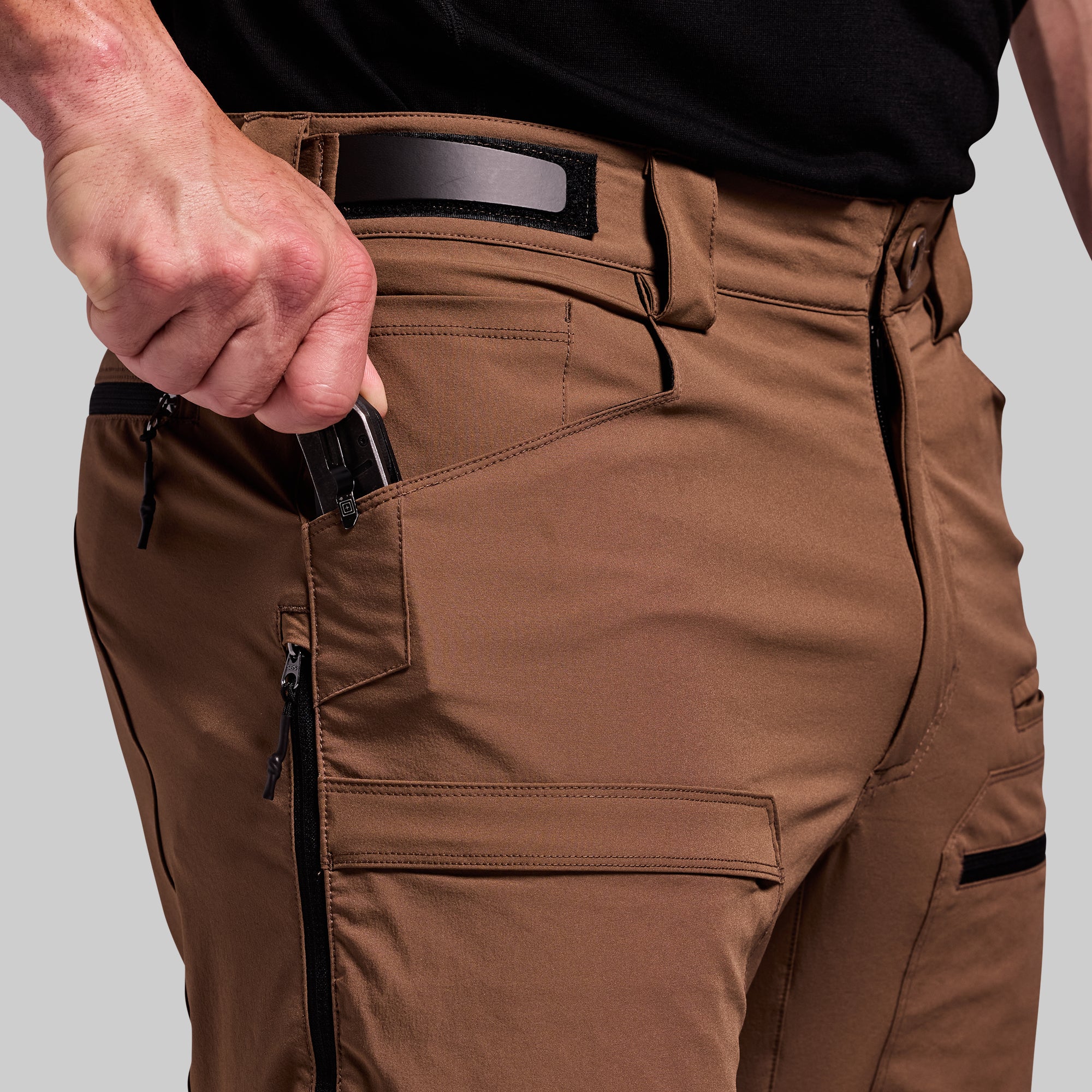 Men's Frontier Pant Light 2.0 - Coyote Brown Tactical Pants for Hiking, Outdoor & Work | Durable & Comfortable Outdoor Wear