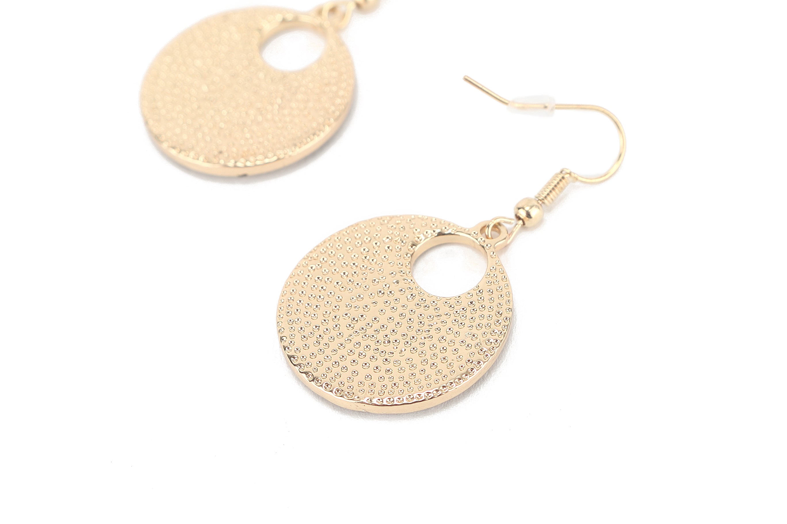 Makamae Wave Earrings - 14K Gold Handmade Dangle Earrings for Women, Perfect for Weddings, Parties & Everyday Elegance