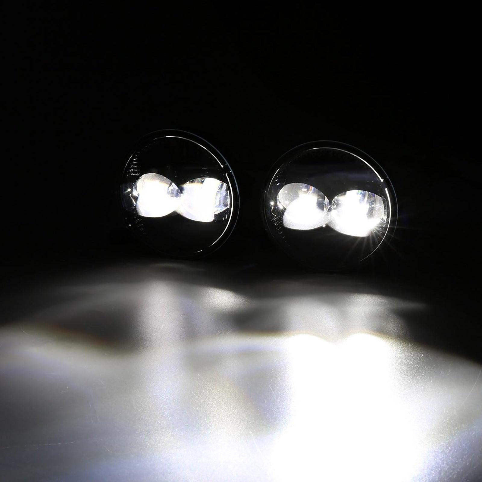 2-Pack LED Fog Lights Kit for Ford F150 2006-2014 Models - Durable Replacement Headlights for Night Driving & Off-Road Adventures