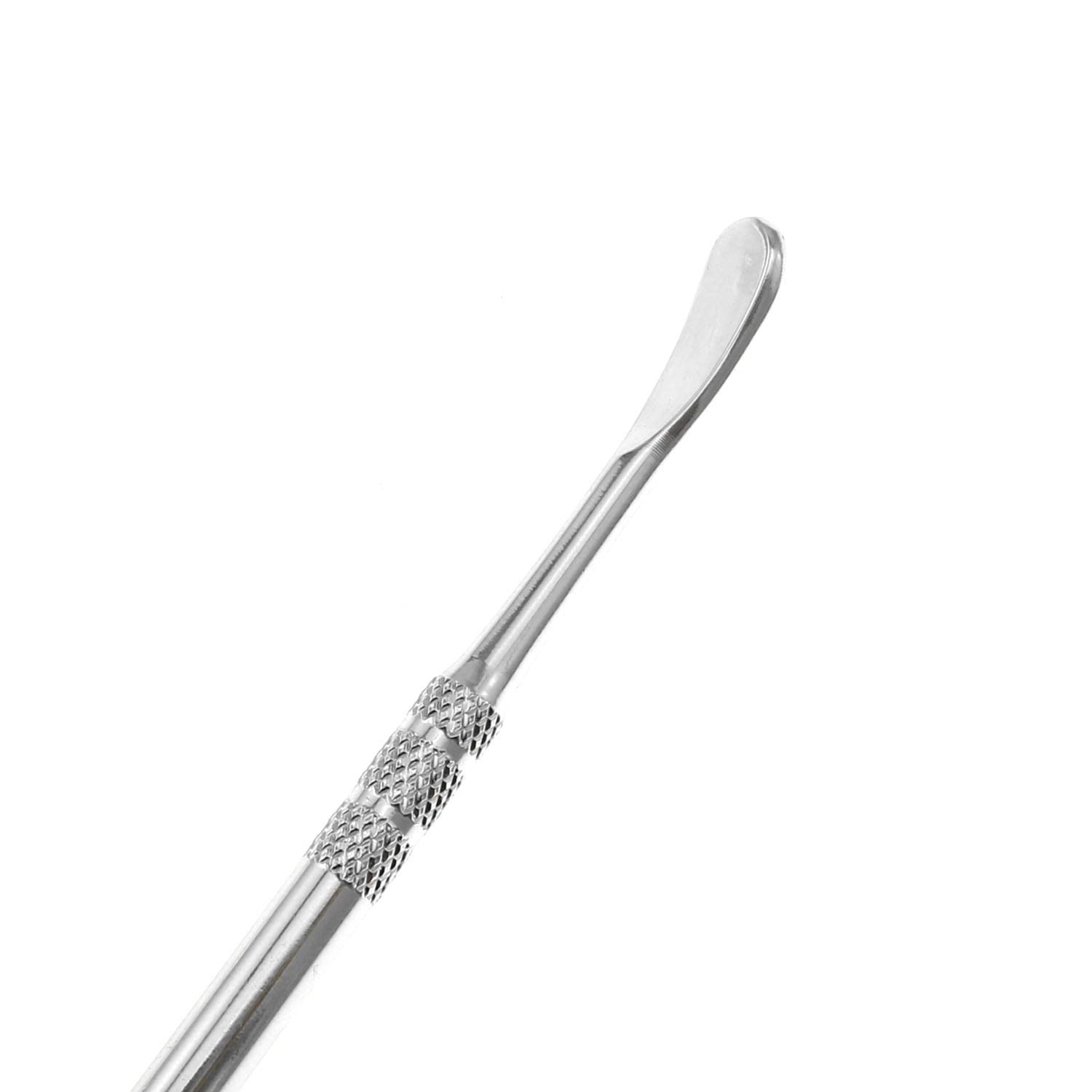 Premium Maxmoral Silver Stainless Steel Spoons - Elegant Glass Accessories & Carving Tools for Cocktail Mixing, Barware, Kitchen Decor & DIY Crafts