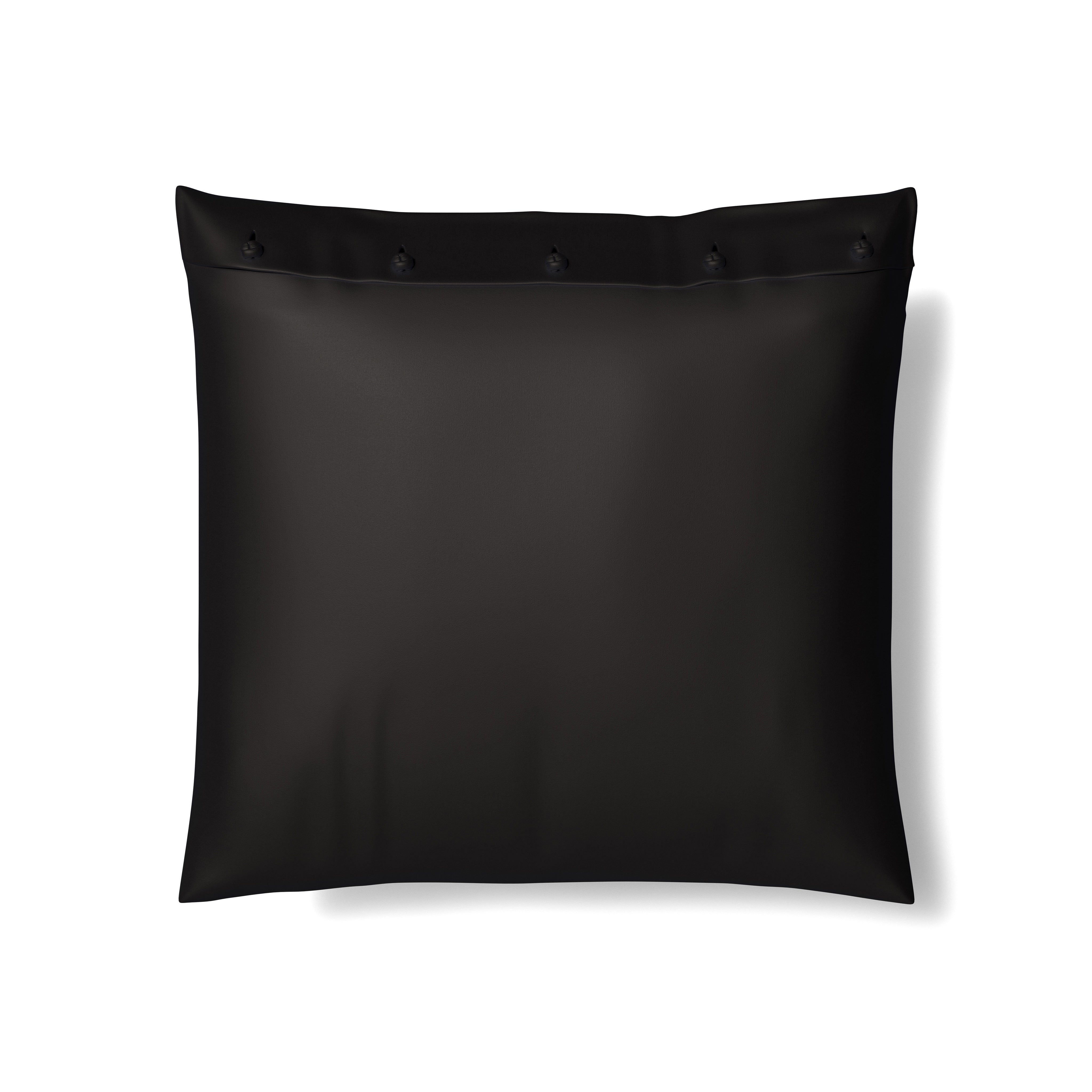 Luxury Charmeuse Pillow Sham with Elegant French Knots - Perfect for Master Bedroom & Guest Room Decor