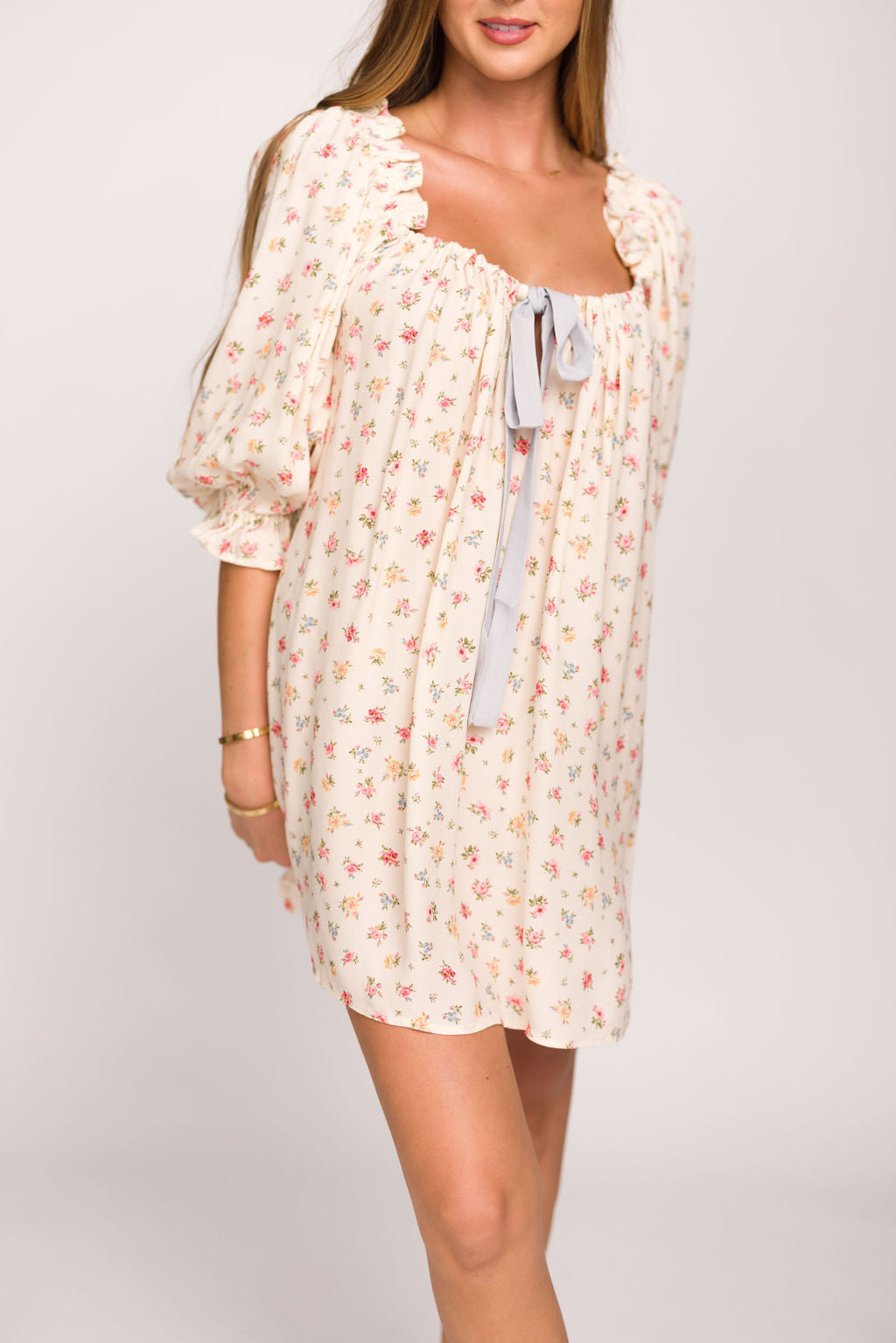 Darling Mini Dress in Country Bloom - Floral Print Summer Dress for Women | Perfect for Picnics, Dates & Outdoor Events