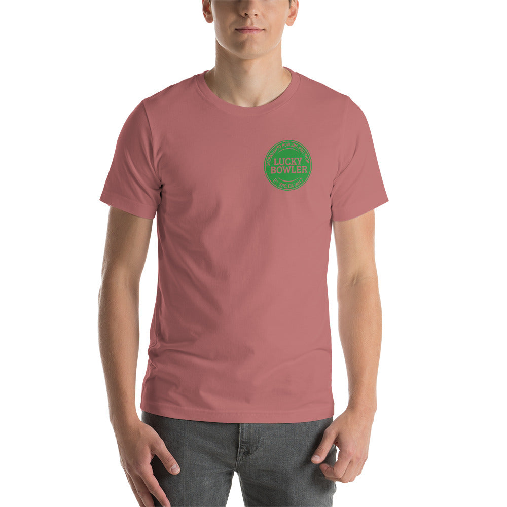 2020 Vintage Lucky Bowler T-Shirt for Men - Soft Cotton Graphic Tee with Retro Design - Perfect for Casual Wear, Bowling Nights & Street Fashion