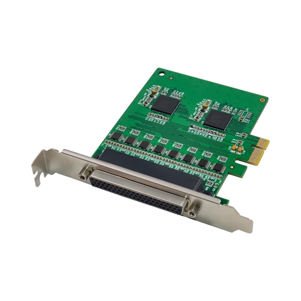Spactz ST355 PCIe Multi-Serial I/O Control Card - 17V358 16S RS232 Industrial Adapter for Communication & Device Control | Perfect for Industrial Automation, Data Acquisition & Multi-Device Management