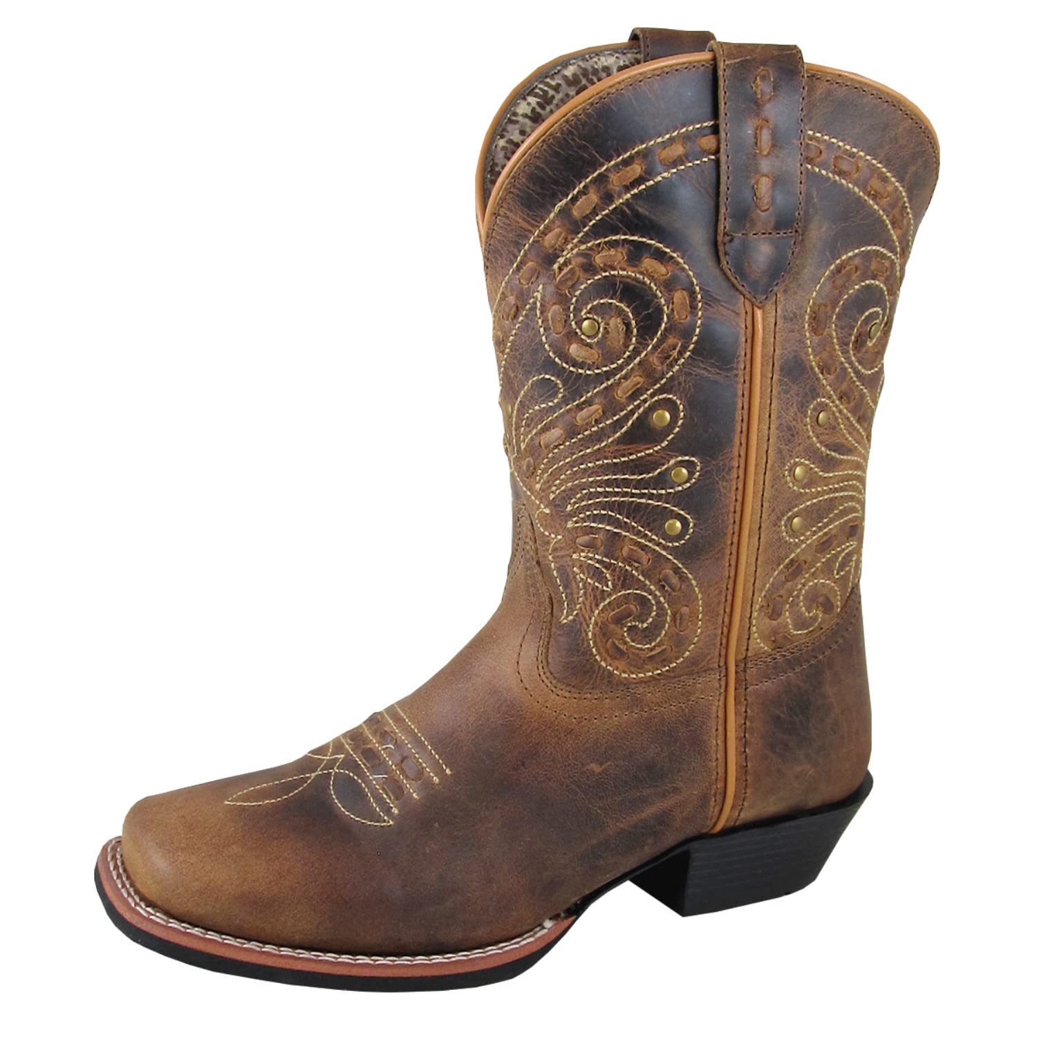 Smoky Mountain Women's Shelby Boots - Waterproof Leather Cowgirl Boots for Western Riding & Country Fashion