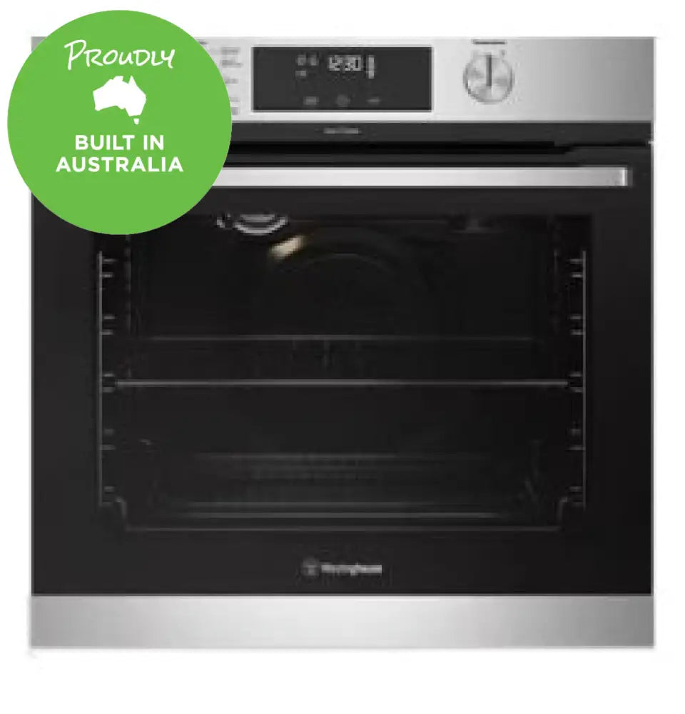 Westinghouse WVEP615SC 60cm Stainless Steel Pyrolytic Oven with 10 Multi-Functions - Perfect for Baking, Roasting & Self-Cleaning in Modern Kitchens