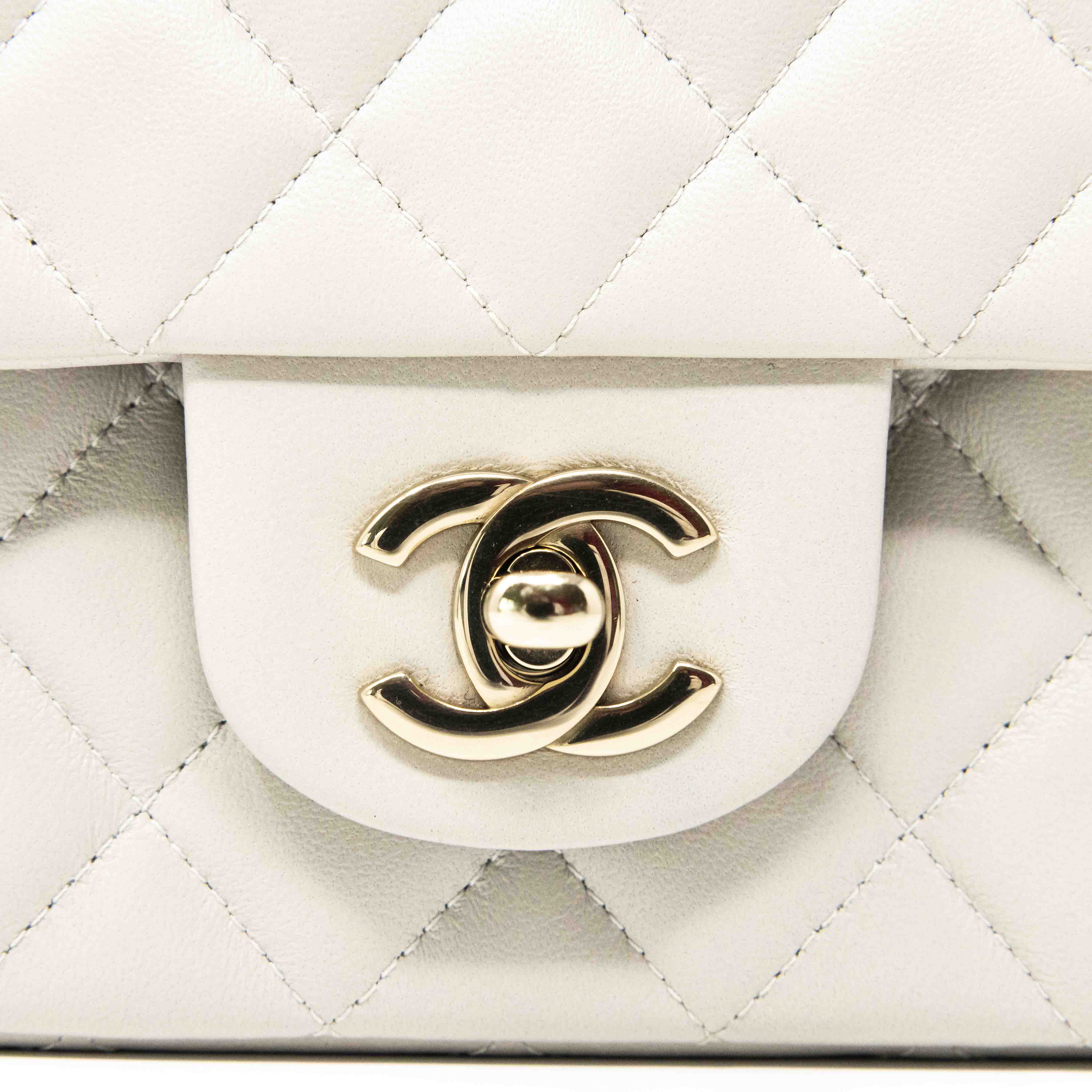 Chanel Grey Mini Classic Flap Bag - Luxury Quilted Leather Crossbody Purse for Women | Perfect for Evening Parties, Date Nights & Special Occasions