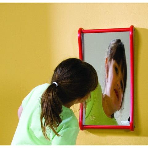 Blue Giggle Mirror with Speckletone Finish - Perfect for Kids' Rooms, Playrooms & Nursery Decor