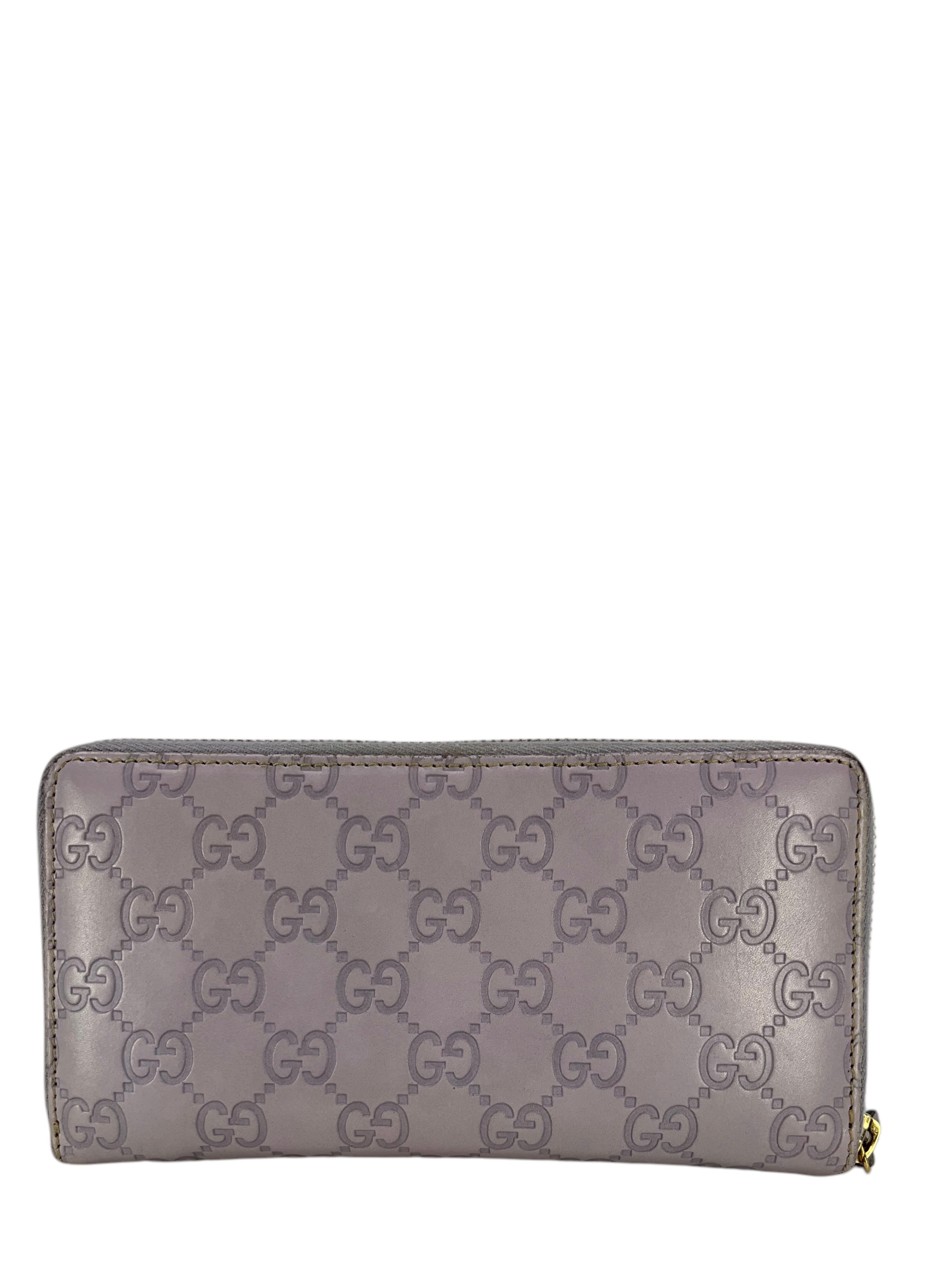 Gucci Guccissima Leather Continental Wallet for Men - Slim Bifold Wallet with RFID Protection - Luxury Designer Wallet for Business, Travel & Everyday Use