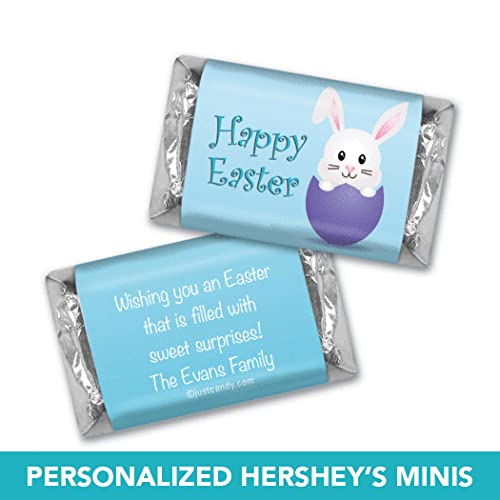 Personalized Easter Candy Chevron Eggs - Deluxe Candy Buffet for Parties, Baby Showers & Holiday Celebrations | Custom Easter Treats & Decorations