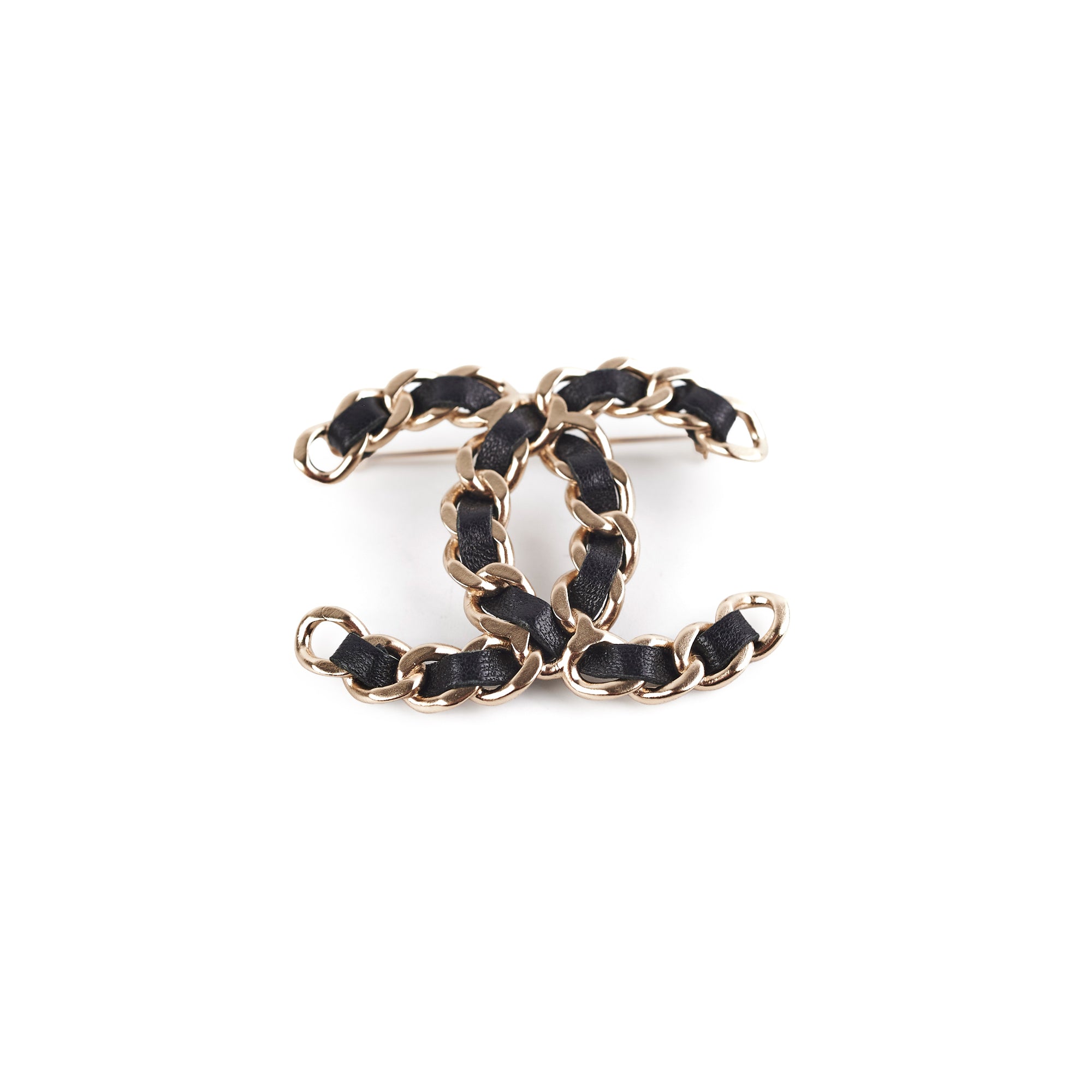 Chanel CC Logo Brooch - Elegant Gold-Tone Pin for Women | Perfect for Blazers, Coats, Bags & Scarves | Luxury Fashion Accessory Gift