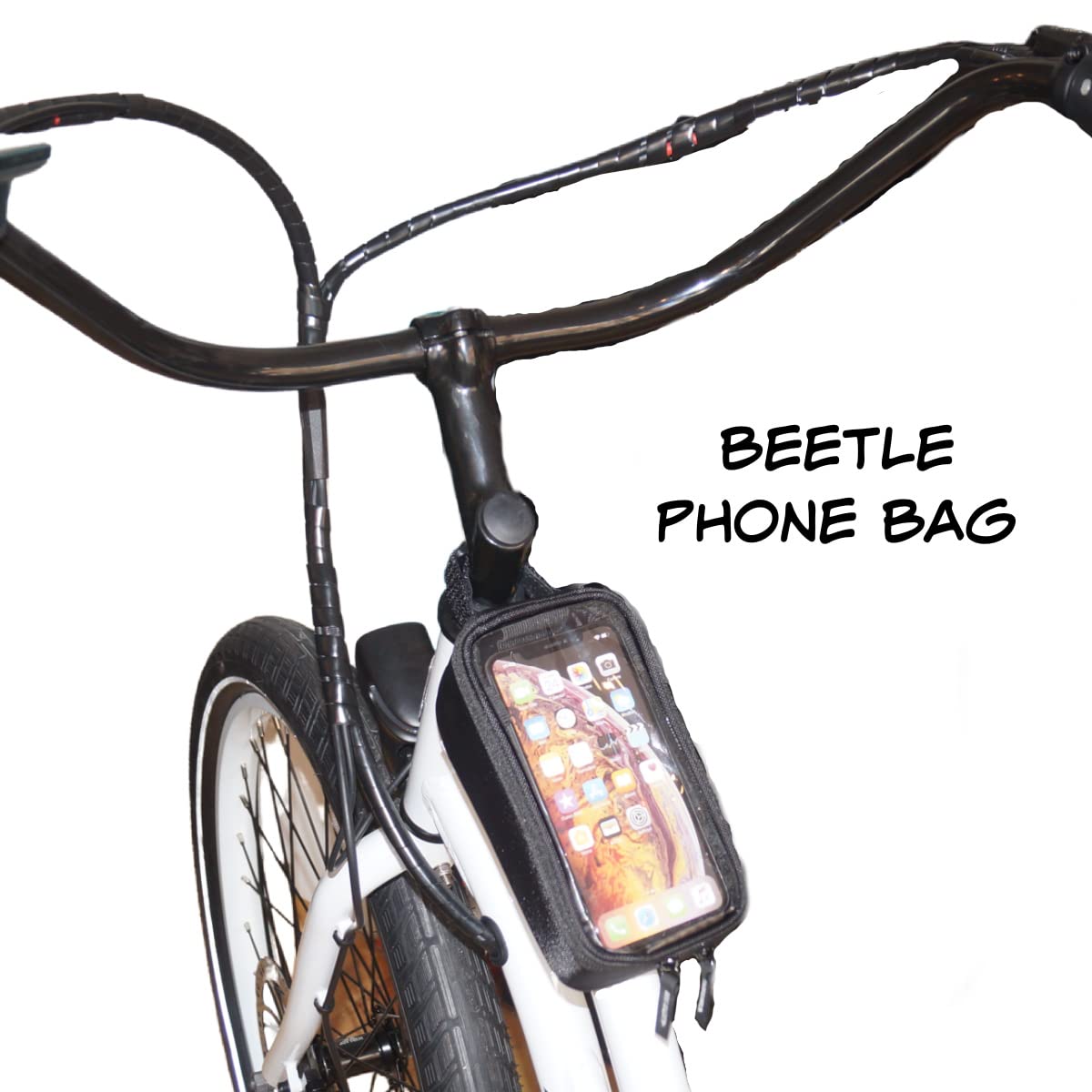 **BiKase Hard Casing Bike Phone Bag – Waterproof, Durable Bike Accessories – 8