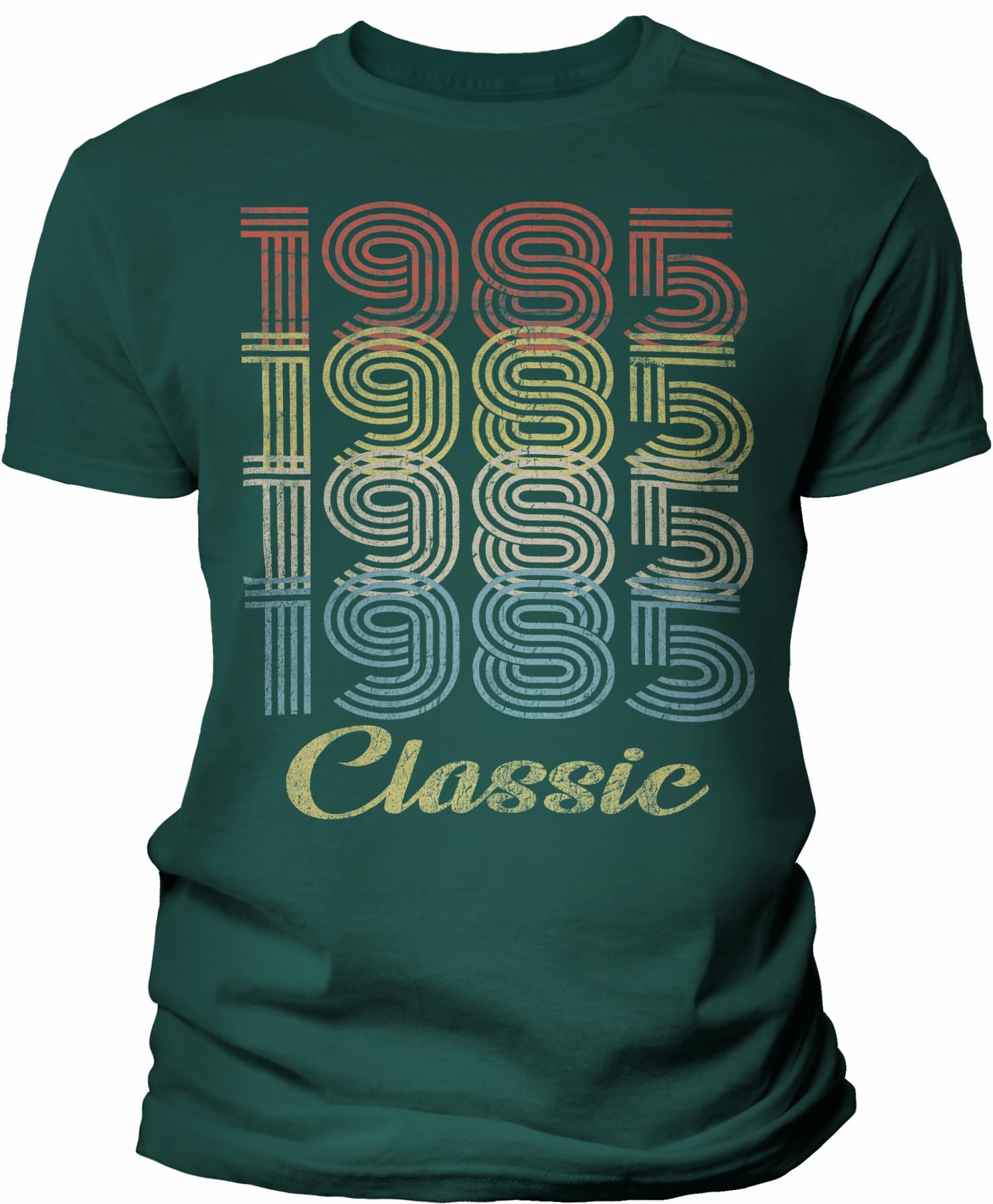 Vintage 1985 Retro 40th Birthday T-Shirt for Men - Classic 40th Birthday Gift Idea - Perfect for 40th Birthday Parties & Milestone Celebrations