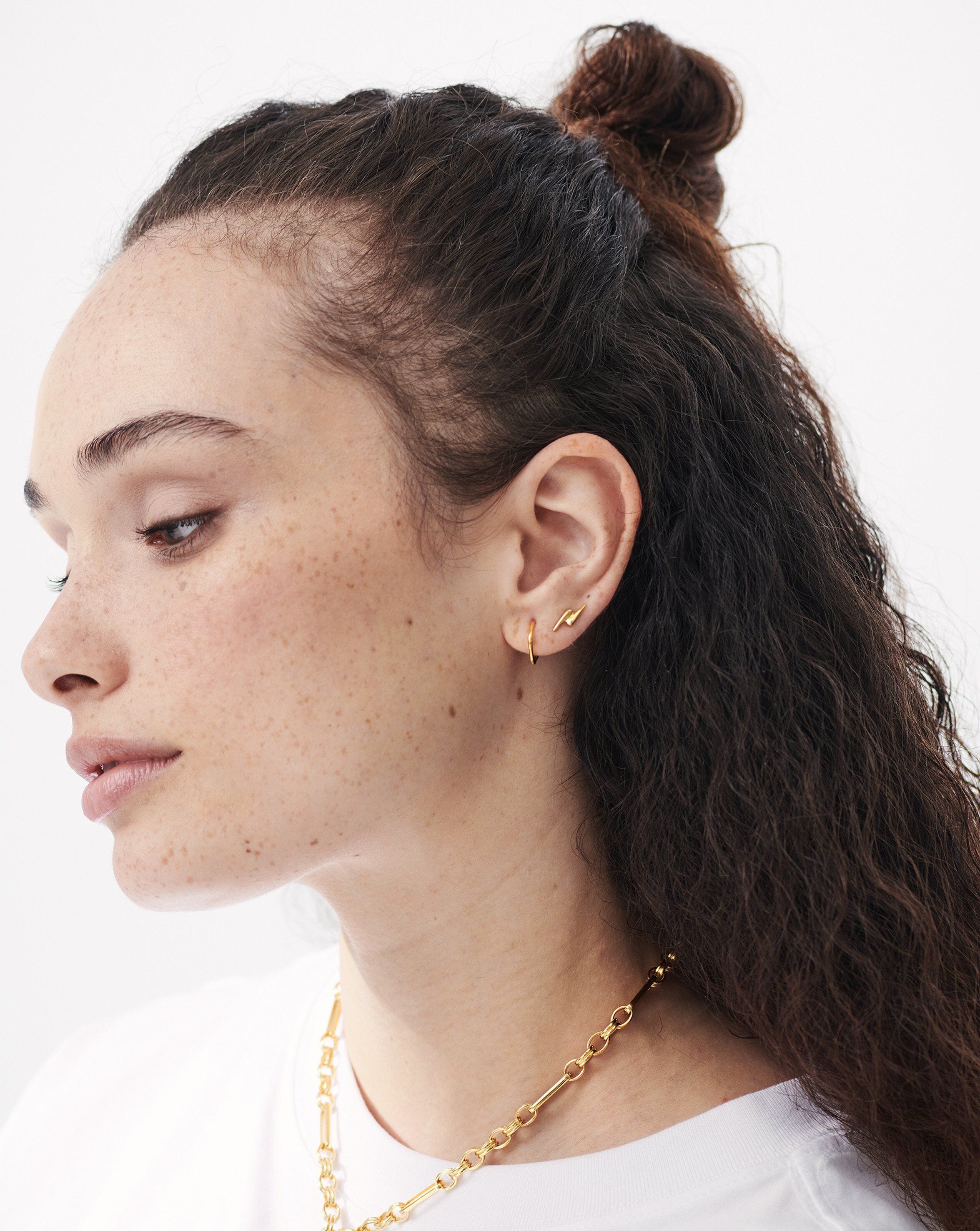 Double Claw Stud Earrings for Women - Hypoallergenic Stainless Steel Minimalist Earrings for Everyday Wear | Perfect for Gifts, Parties & Casual Outfits