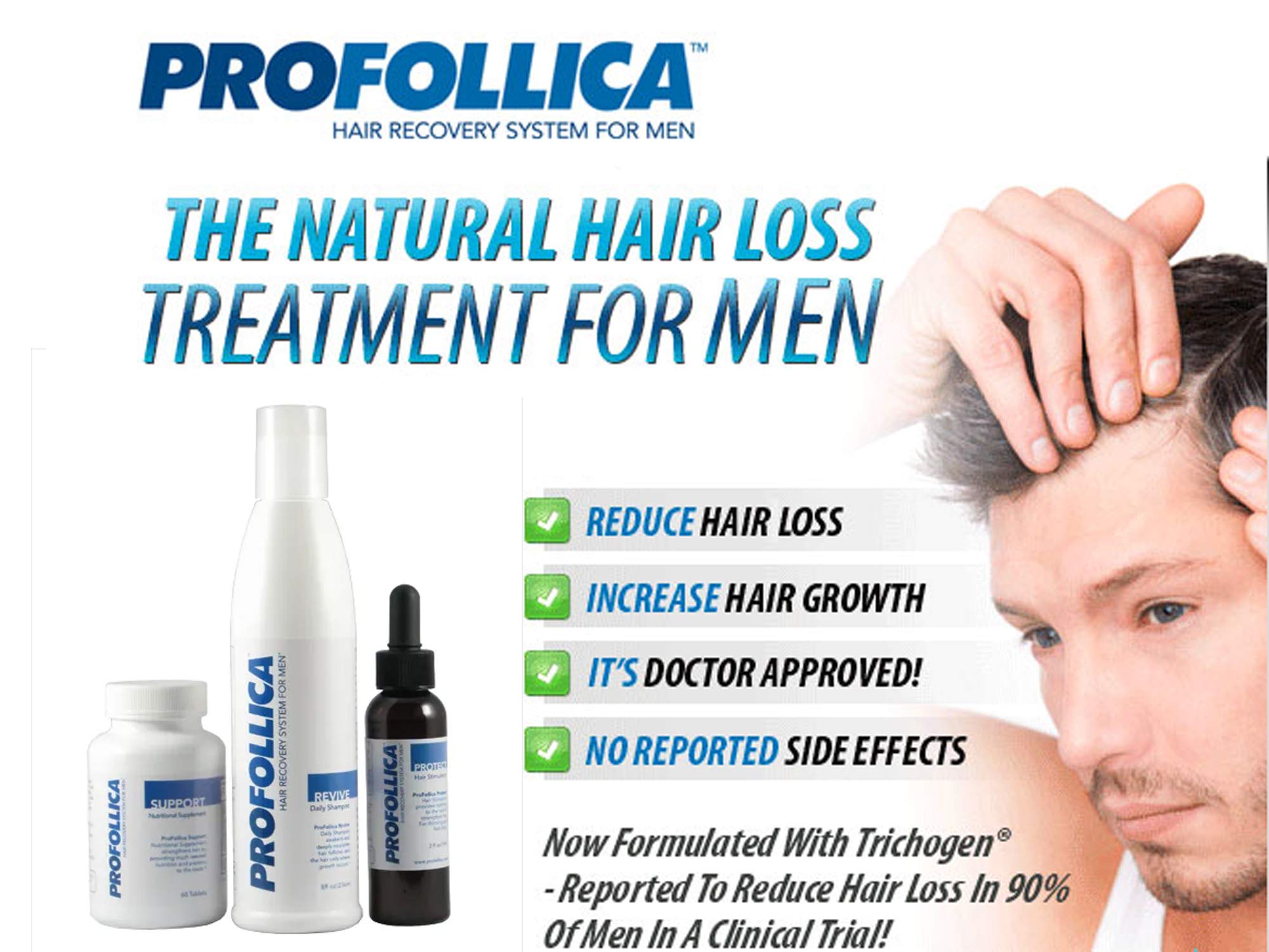 Hair Regrowth Tablets for Men - 90 Count Bottle | Natural Hair Growth Supplement for Thinning Hair & Baldness | Supports Healthy Hair Follicles & Scalp - Ideal for Daily Use at Home or Travel